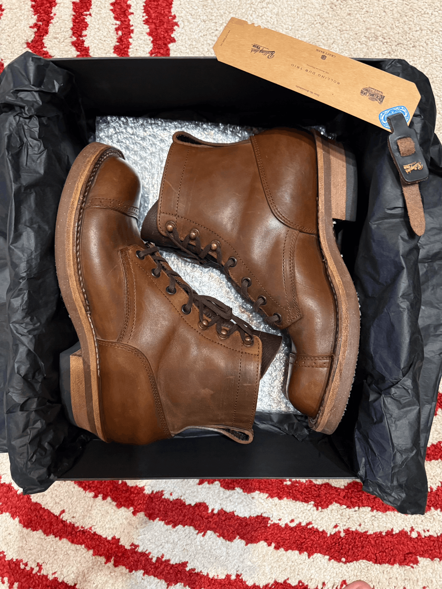 Rolling Dub Trio Rolling Dub Trio BF01 Horsebutt Brown Size US 7 / EU 40 - 2 Thumbnail