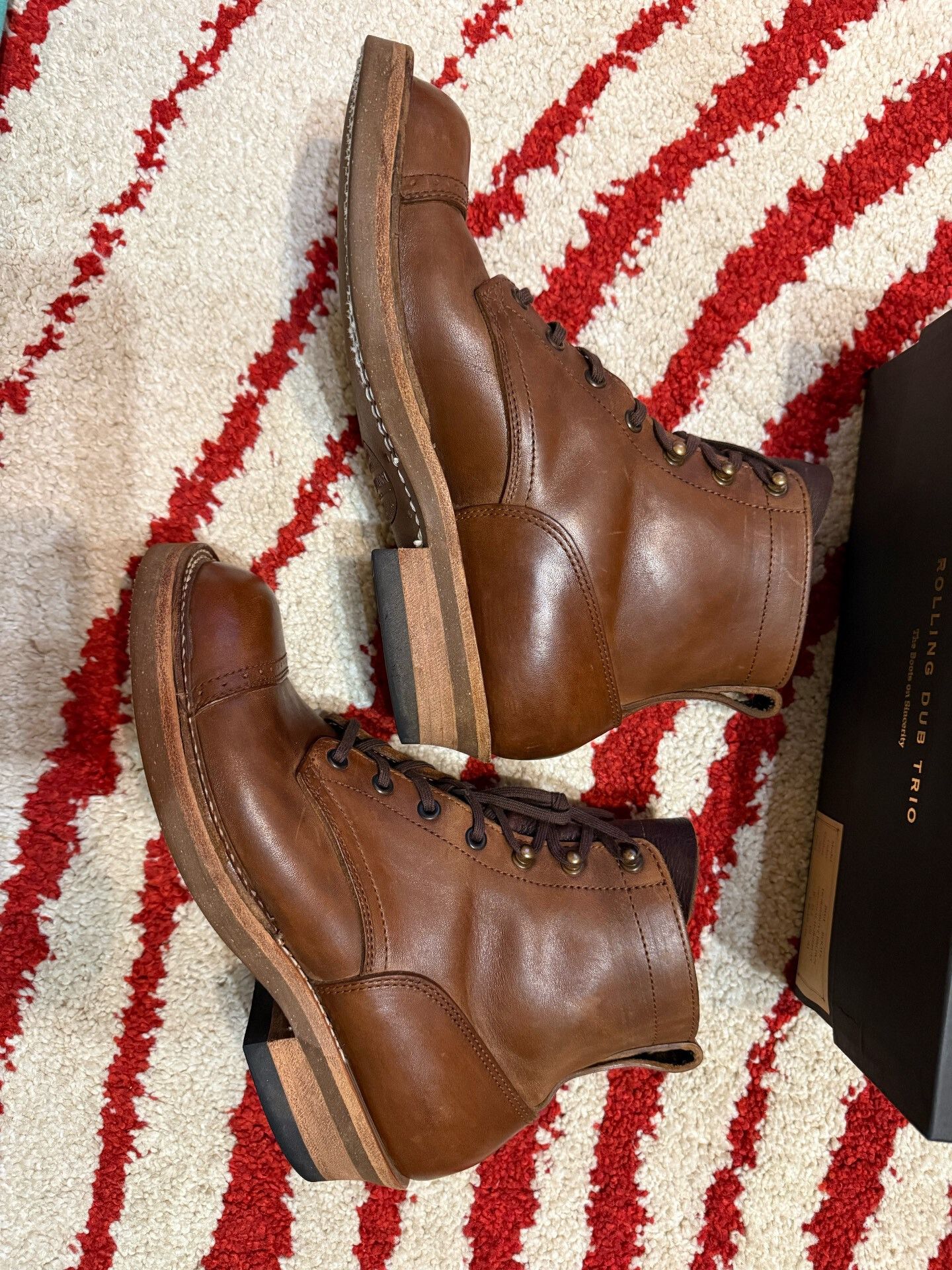 Rolling Dub Trio Rolling Dub Trio BF01 Horsebutt Brown Size US 7 / EU 40 - 7 Thumbnail