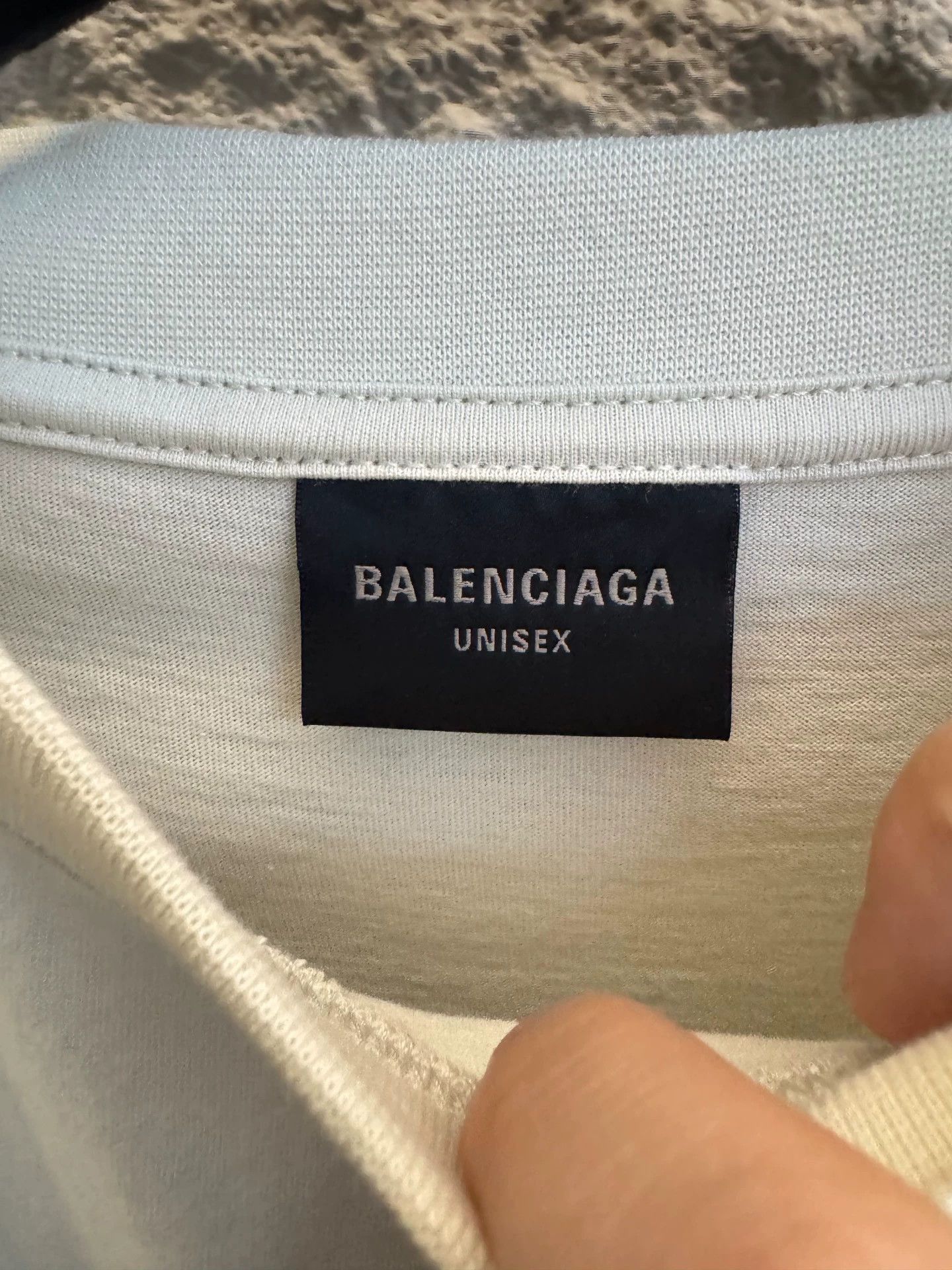 Balenciaga White Short-Sleeve Graphic Tee, XS Size US XS / EU 42 / 0 - 3 Thumbnail