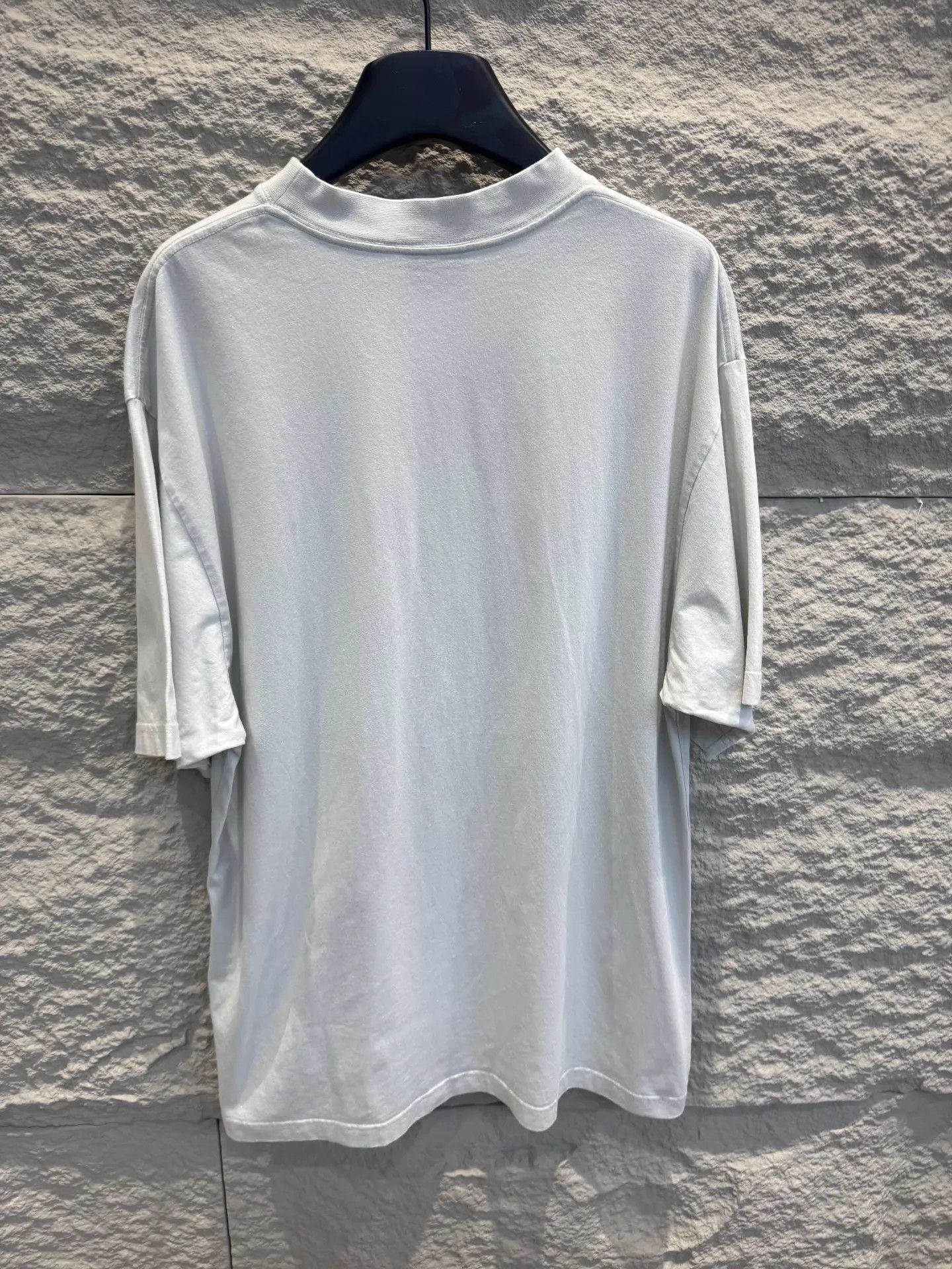Balenciaga White Short Sleeve Crew Neck T-Shirt Size US XS / EU 42 / 0 - 5 Thumbnail