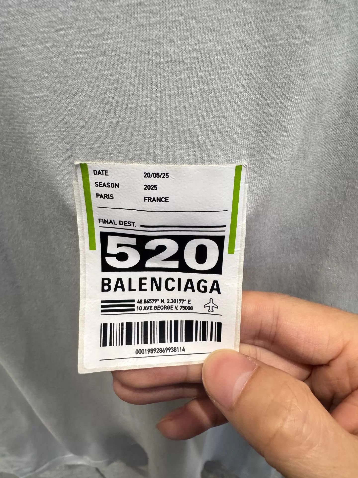 Balenciaga White Short Sleeve Crew Neck T-Shirt Size US XS / EU 42 / 0 - 2 Thumbnail
