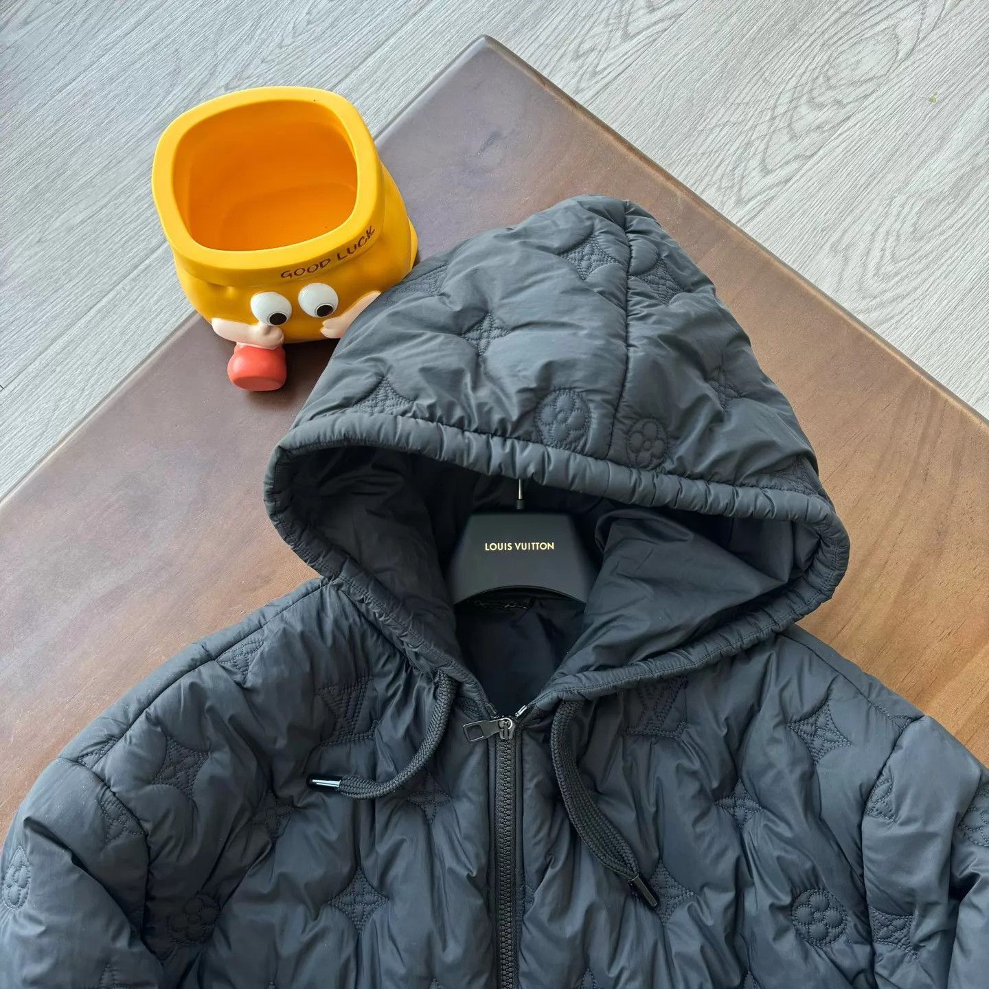 Louis Vuitton Quilted Hooded Light Jacket Size US L / EU 52-54 / 3 - 3 Thumbnail