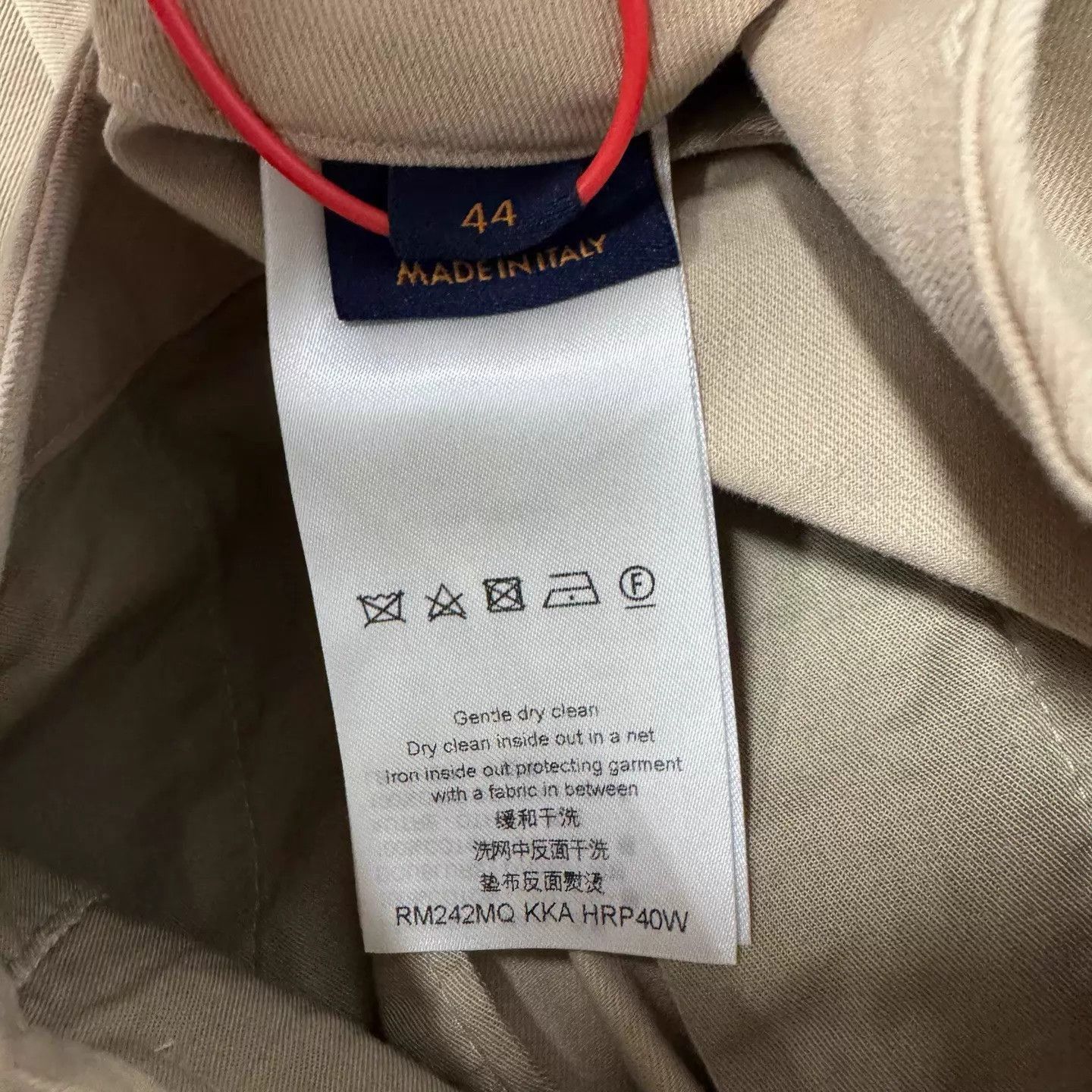 Louis Vuitton Beige Patterned Casual Pants Size 28 Size US 28 / EU 44 - 7 Thumbnail