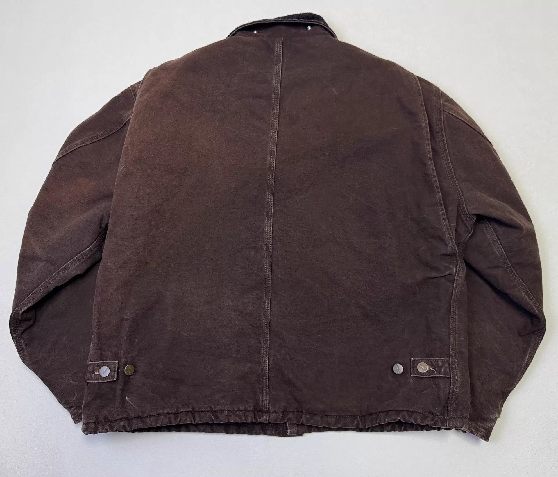 Carhartt Brown Insulated Work Jacket - XL Size US XL / EU 56 / 4 - 5 Thumbnail