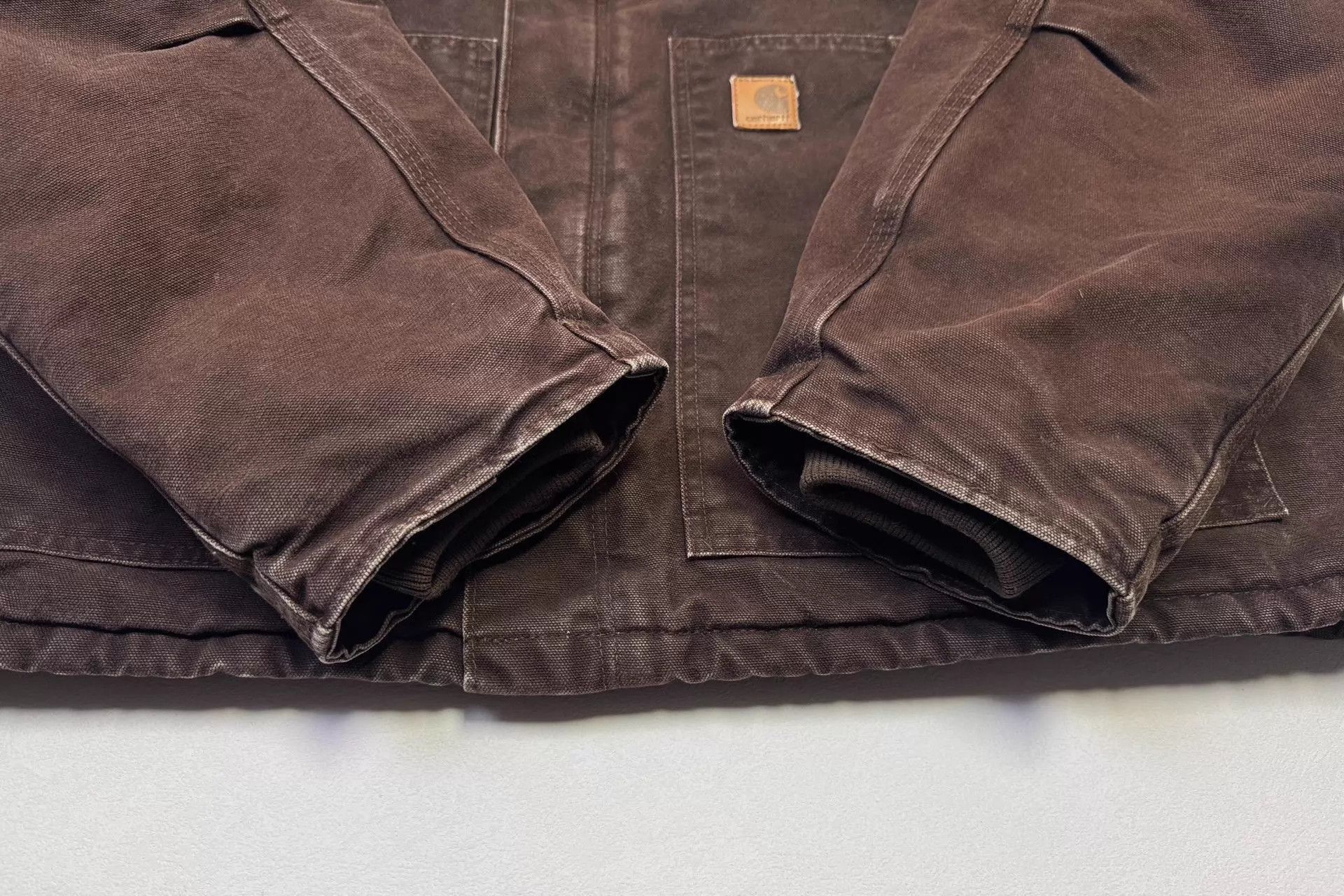 Carhartt Brown Insulated Work Jacket - XL Size US XL / EU 56 / 4 - 3 Thumbnail