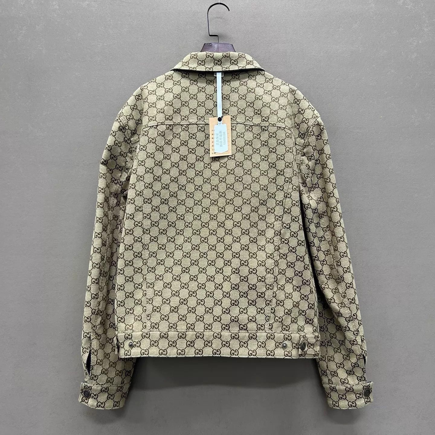 Gucci Blue Patterned Button-Up Jacket Size S Size US S / EU 44-46 / 1 - 2 Thumbnail