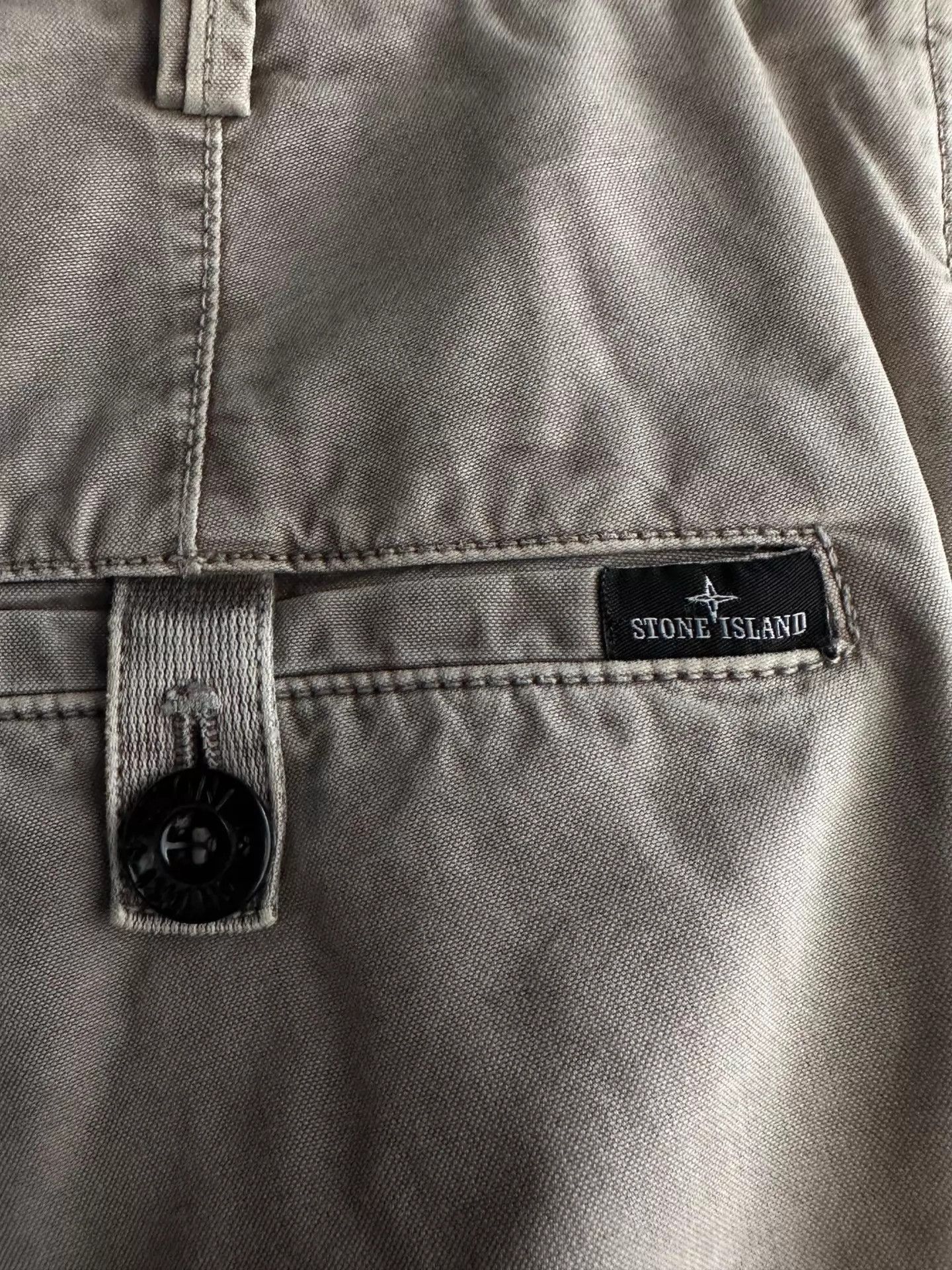 Stone Island Gray Cargo Pants with Multiple Utility Pockets Size US 30 / EU 46 - 3 Thumbnail