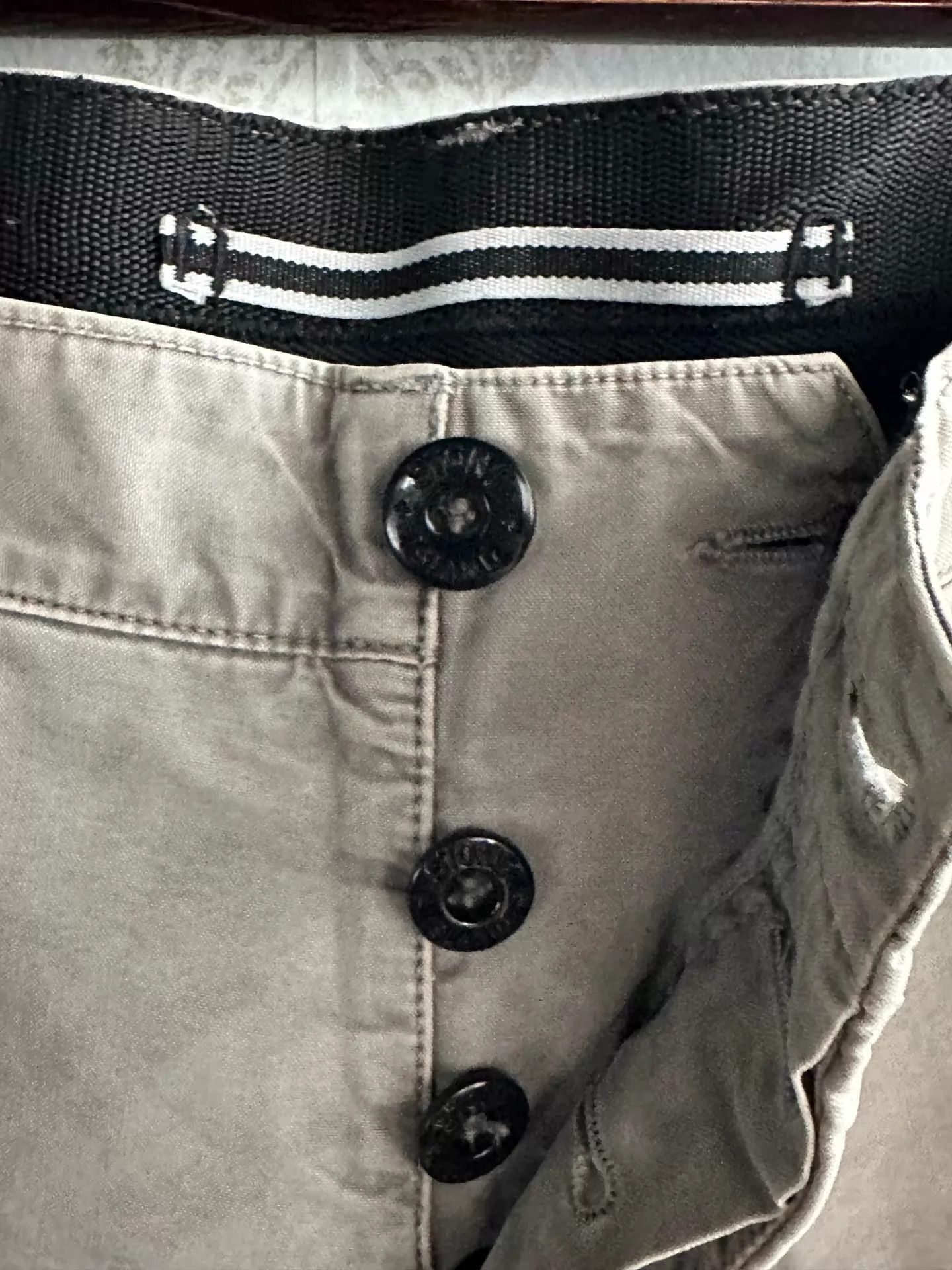 Stone Island Gray Cargo Pants with Multiple Utility Pockets Size US 30 / EU 46 - 4 Thumbnail