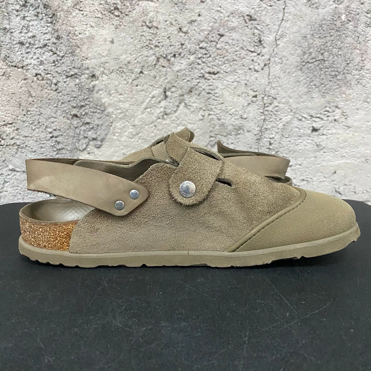 Birkenstock Green Open-Toe Sandals with Adjustable Straps Size US 8 / EU 41 - 4 Thumbnail