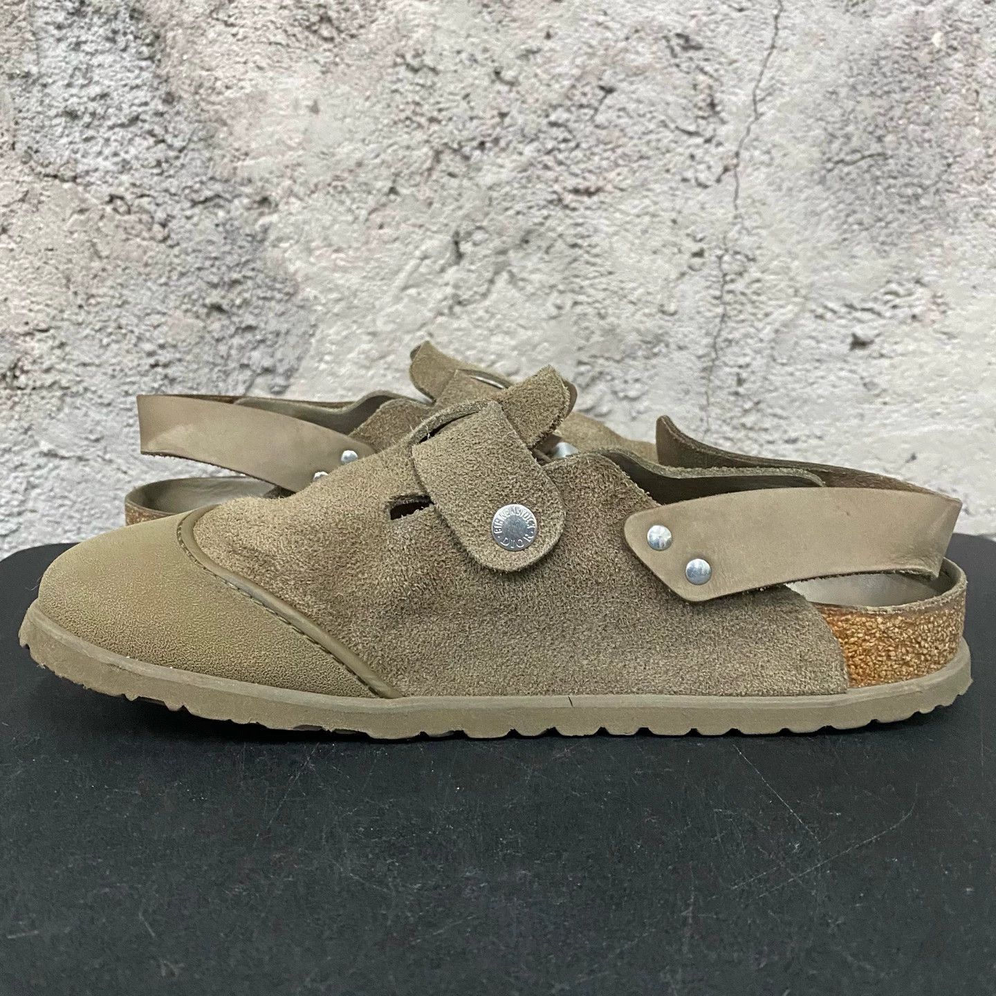 Birkenstock Green Open-Toe Sandals with Adjustable Straps Size US 8 / EU 41 - 5 Thumbnail