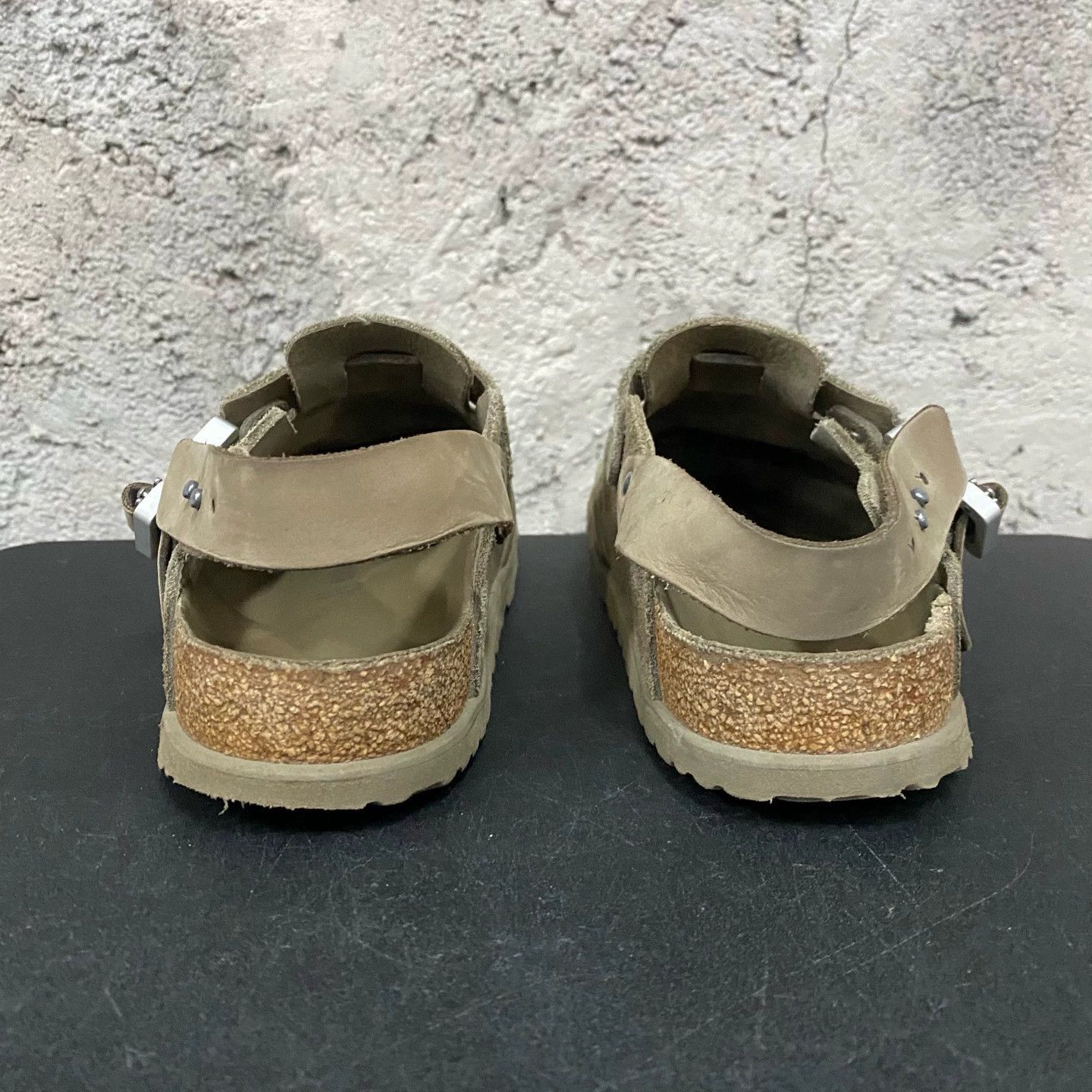 Birkenstock Green Open-Toe Sandals with Adjustable Straps Size US 8 / EU 41 - 3 Thumbnail