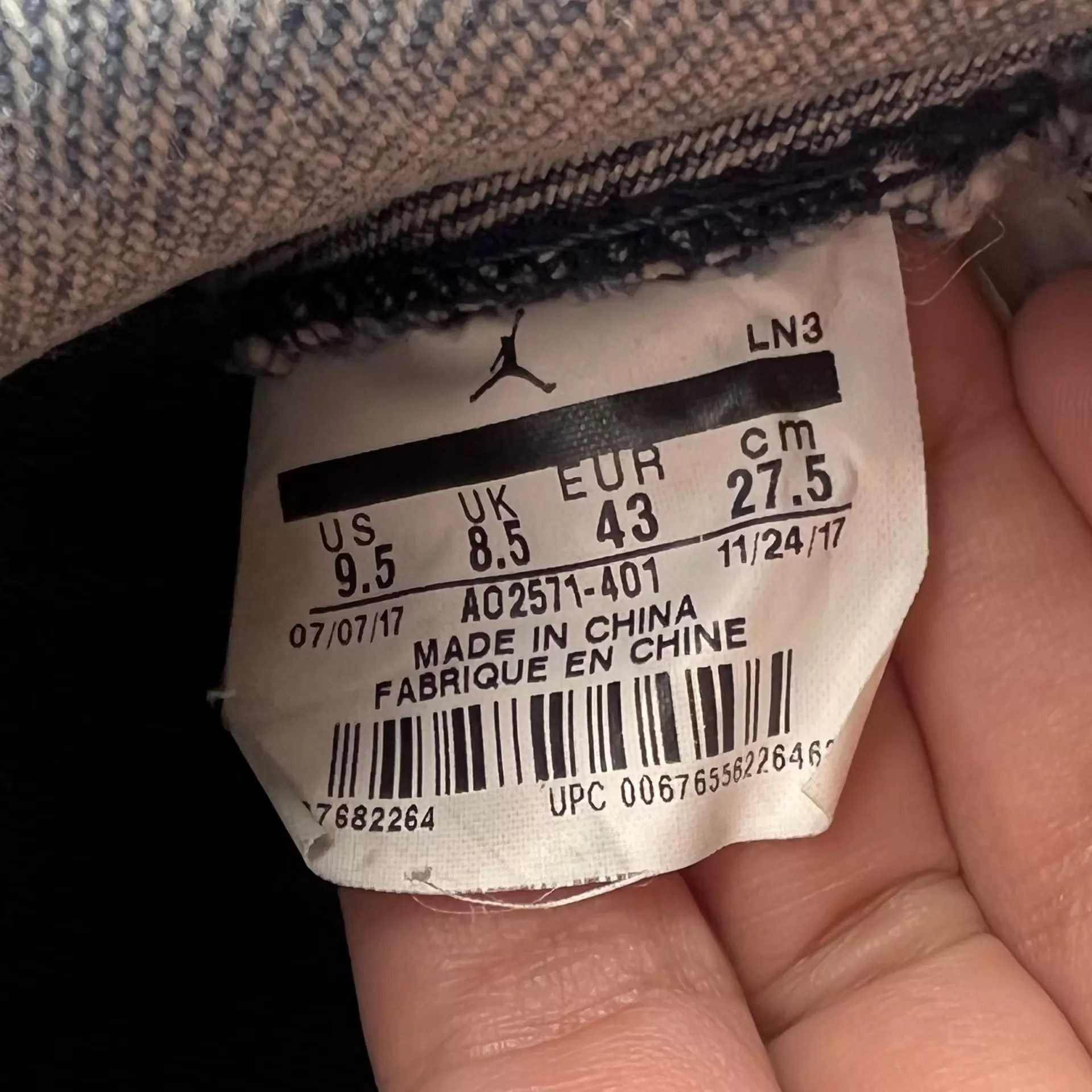 Levi's Blue High-Top Sneakers Size 10 Size US 10 / EU 43 - 8 Thumbnail