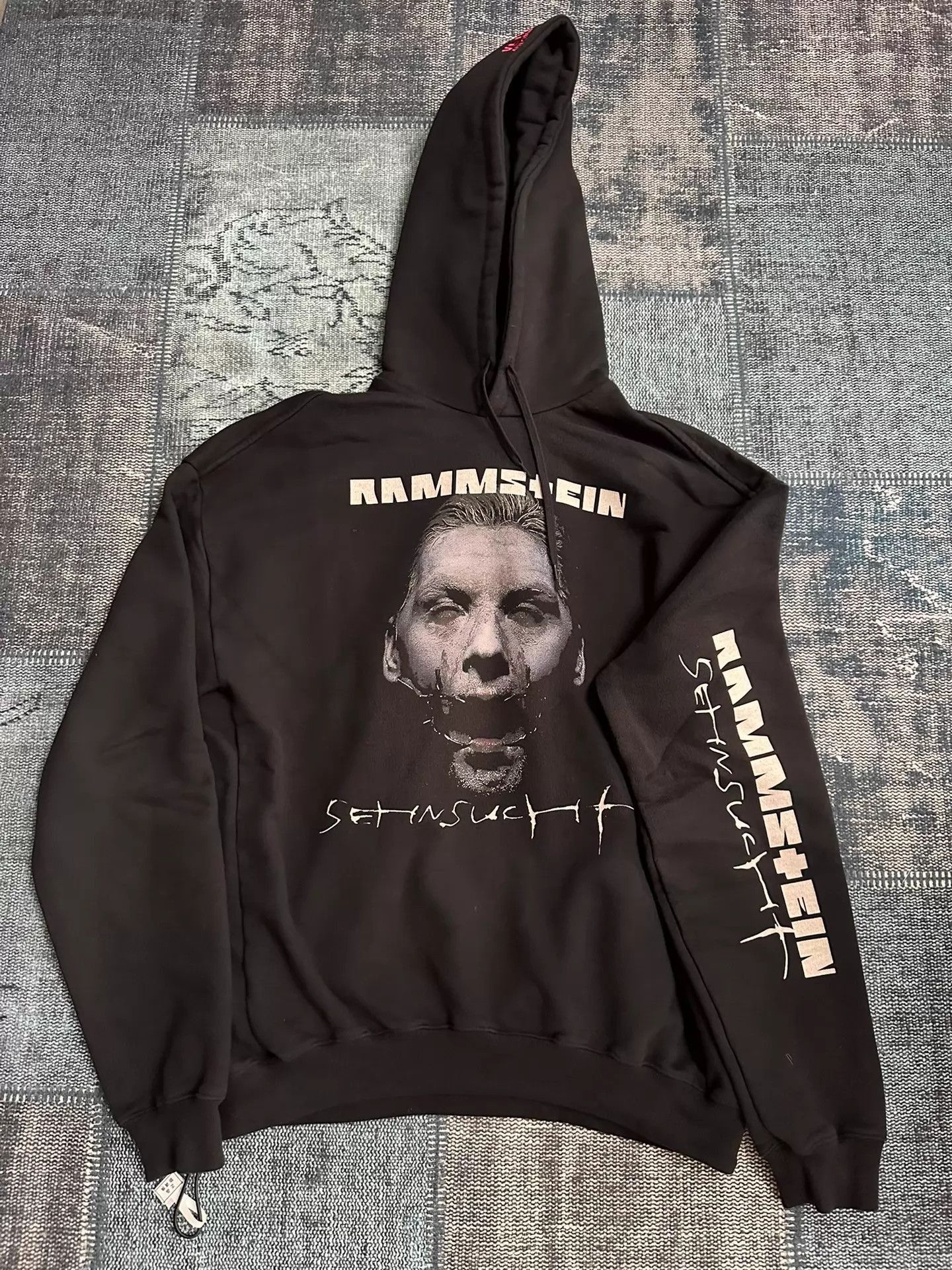 Vetements Black Rammstein Graphic Hoodie Size US S / EU 44-46 / 1 - 2 Thumbnail