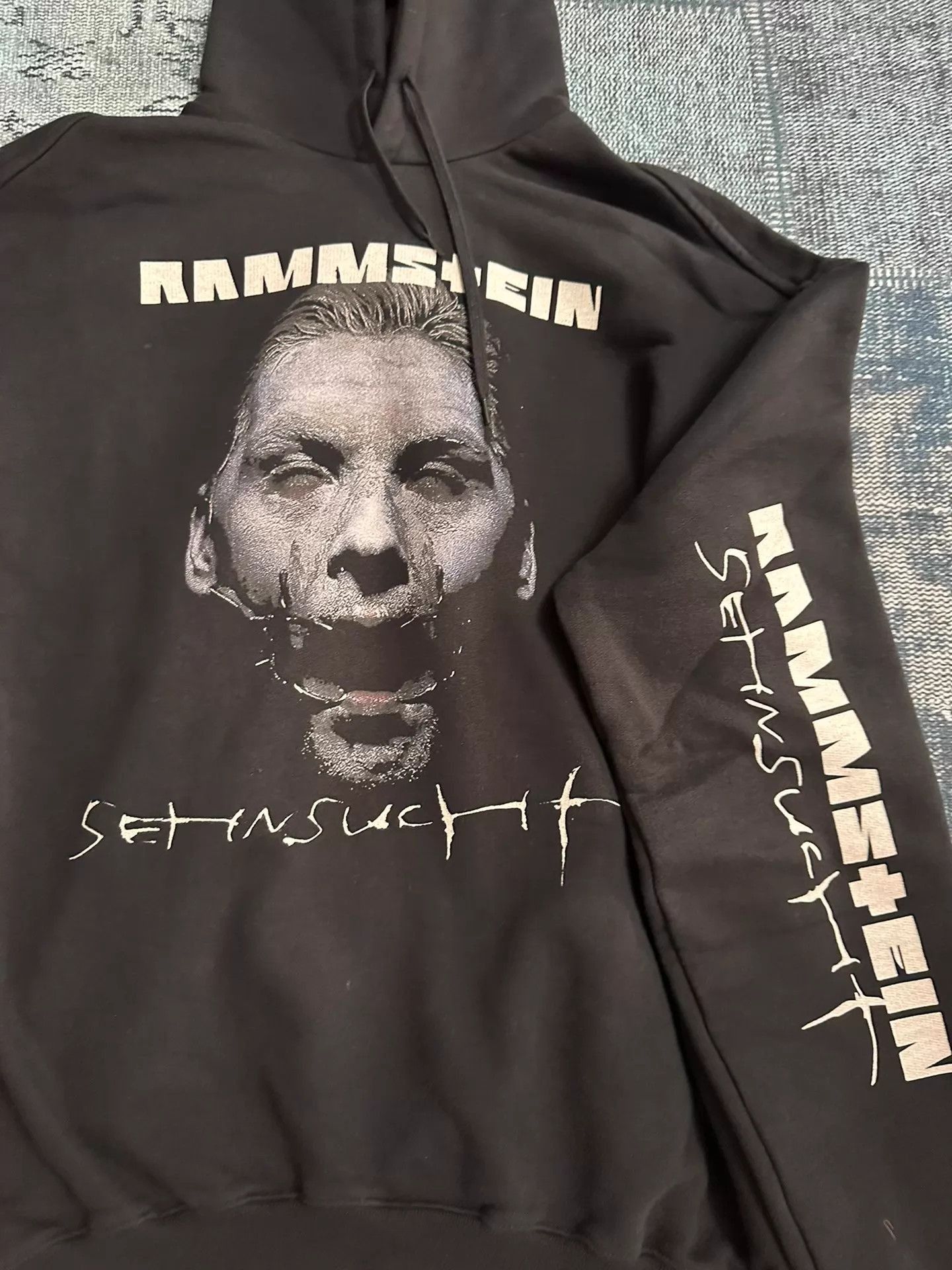 Vetements Black Rammstein Graphic Hoodie Size US S / EU 44-46 / 1 - 3 Thumbnail