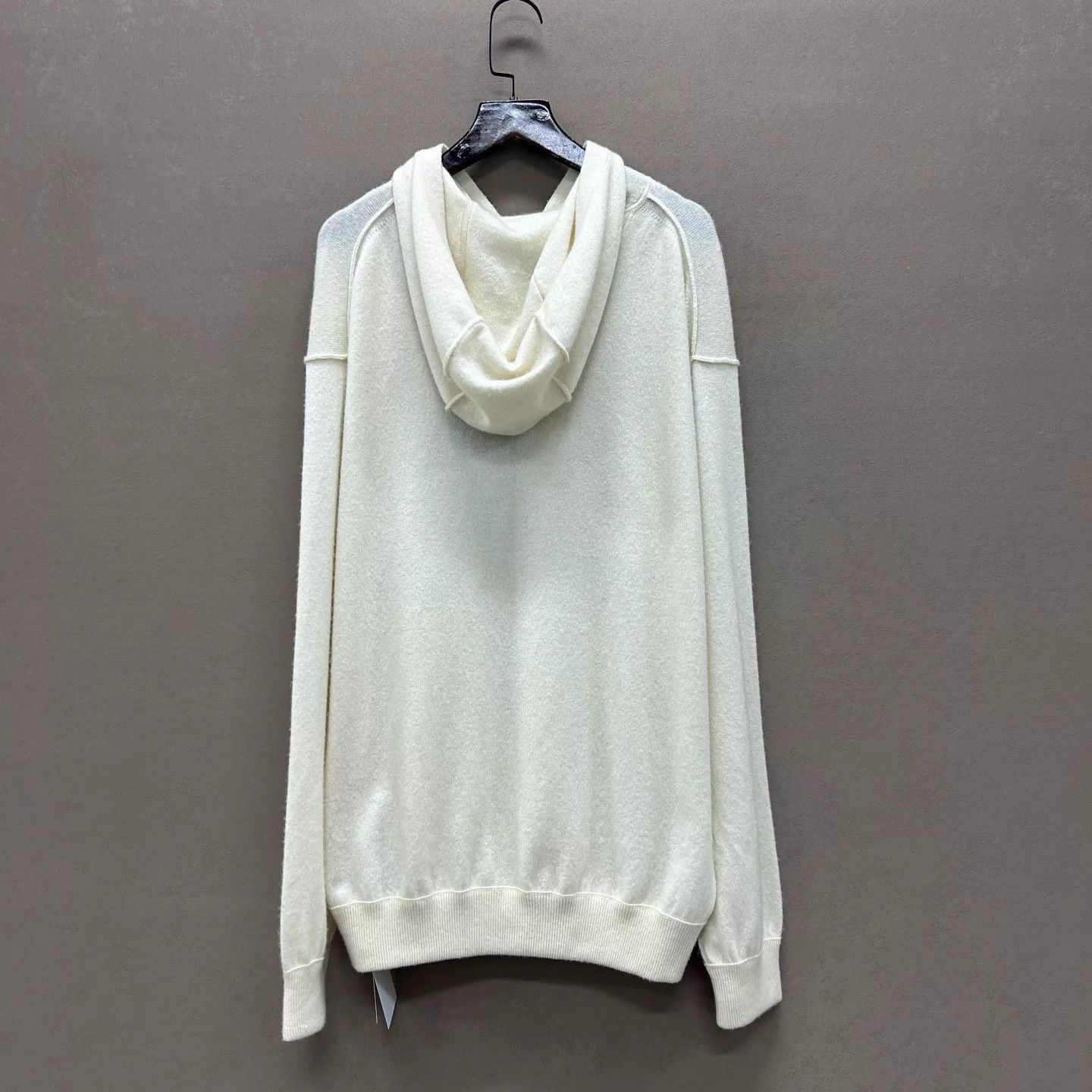 Louis Vuitton White Oversized Hooded Sweatshirt Size US L / EU 52-54 / 3 - 2 Thumbnail
