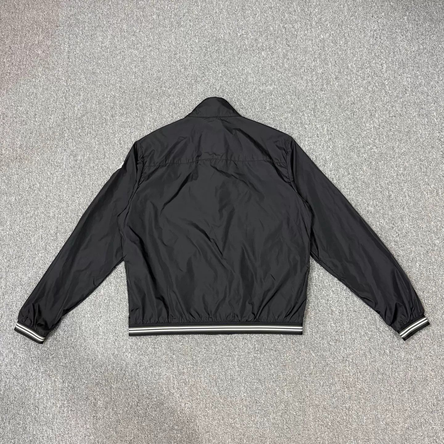 Moncler Black Bomber Jacket with Zip Closure - Size M Size US M / EU 48-50 / 2 - 3 Thumbnail