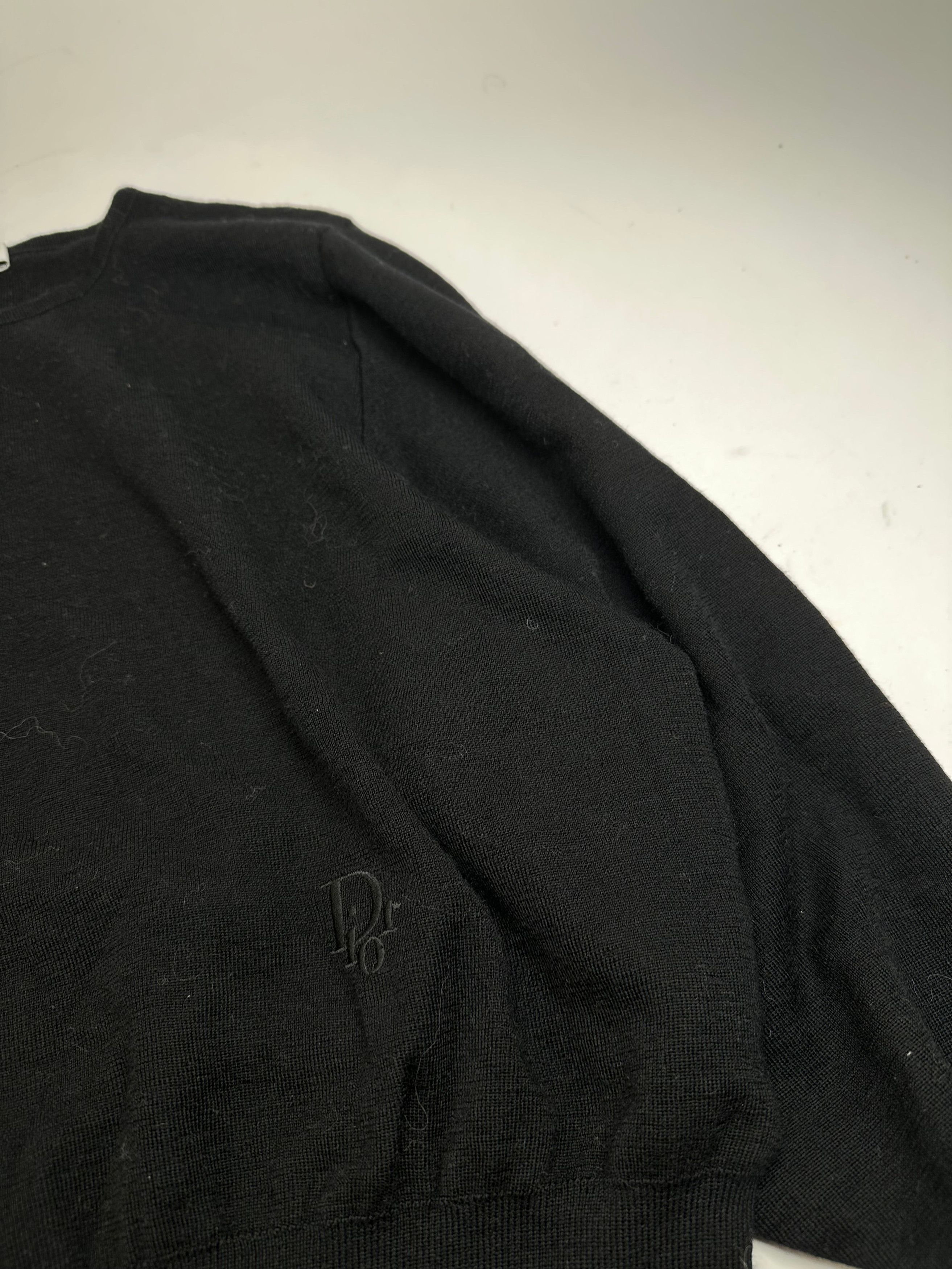 Dior Vintage Wool Sweater Black M Size M / US 6-8 / IT 42-44 - 5 Thumbnail