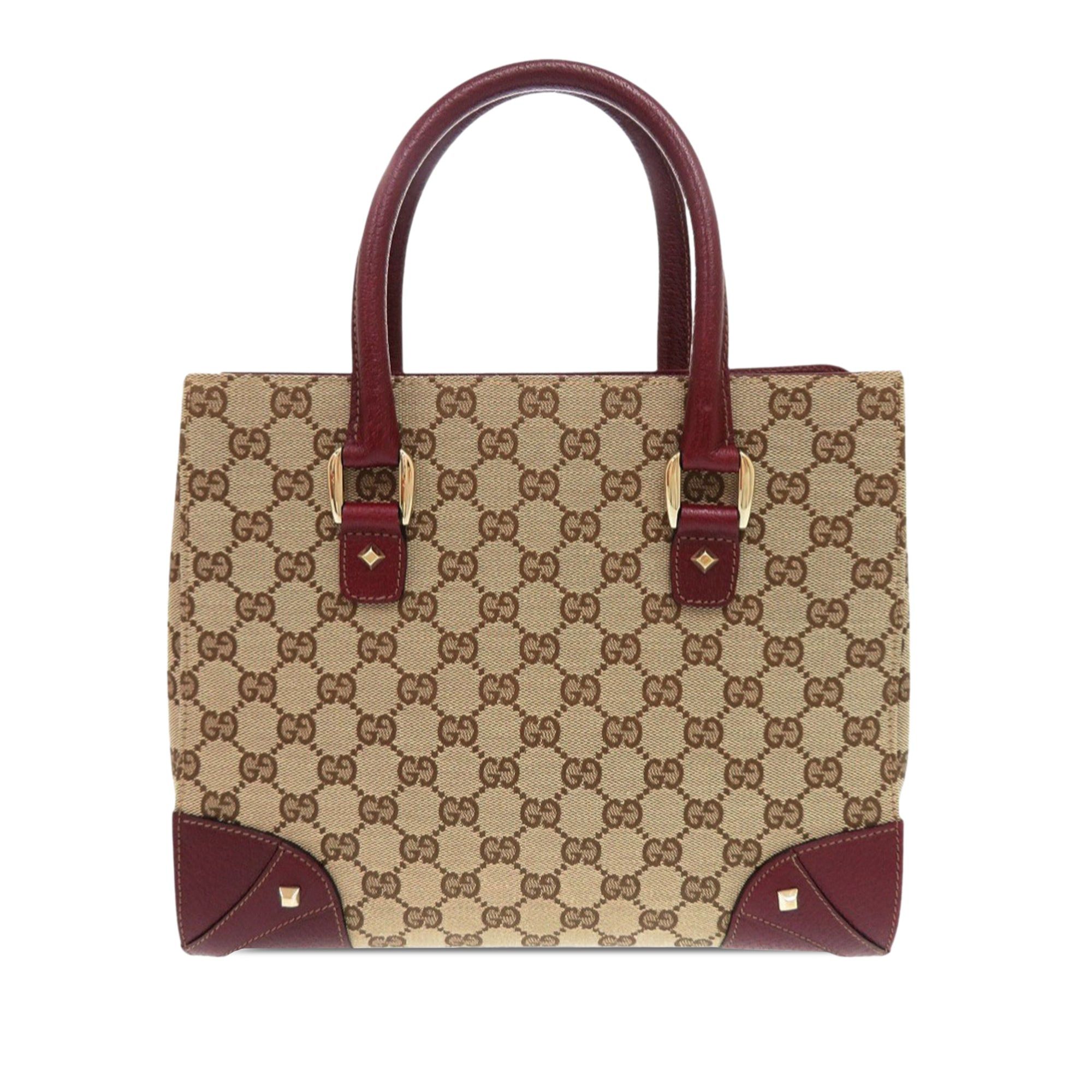 Gucci GG Canvas Nailhead Handbag Size ONE SIZE - 2 Thumbnail