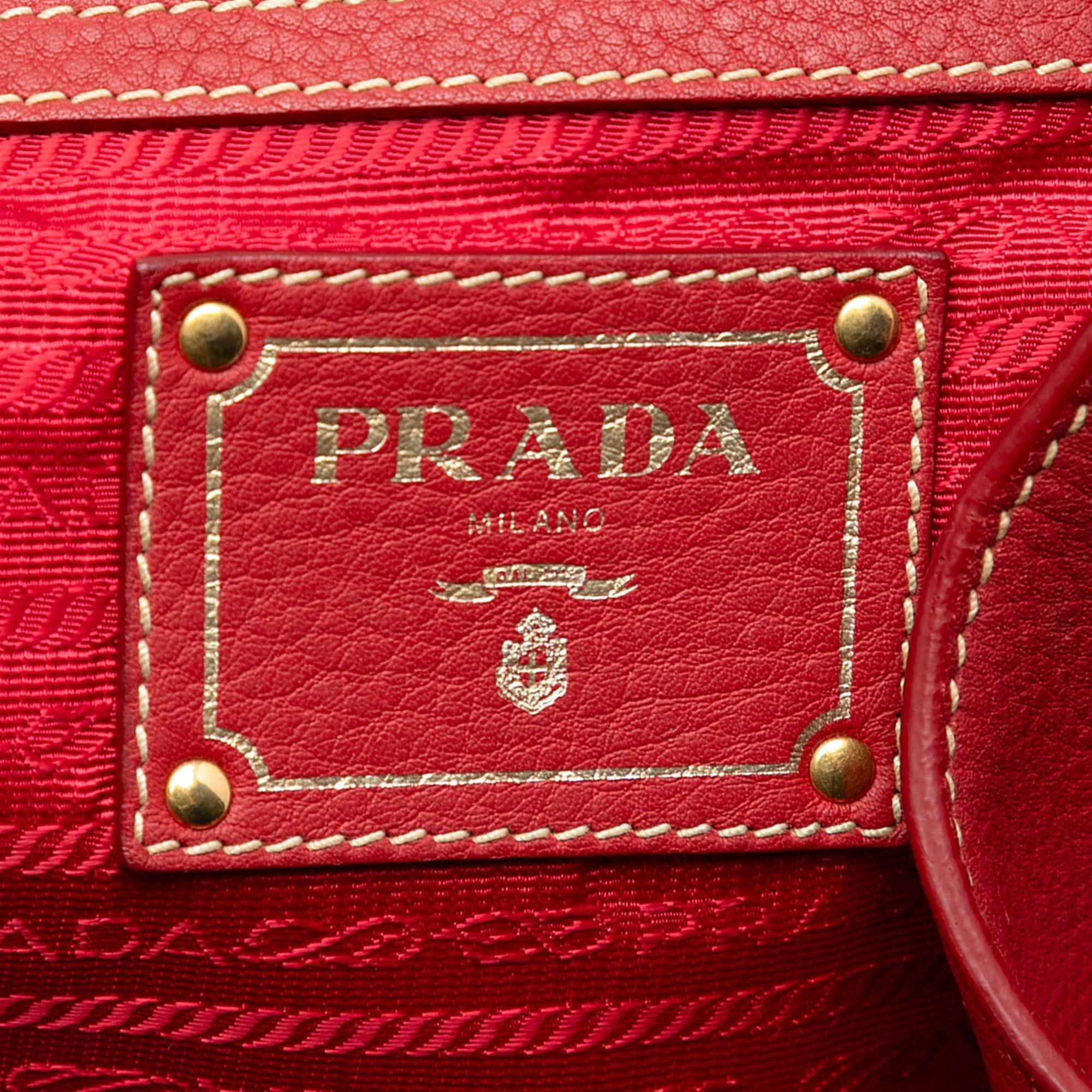 Prada Vitello Daino Open Convertible Tote Size ONE SIZE - 5 Thumbnail