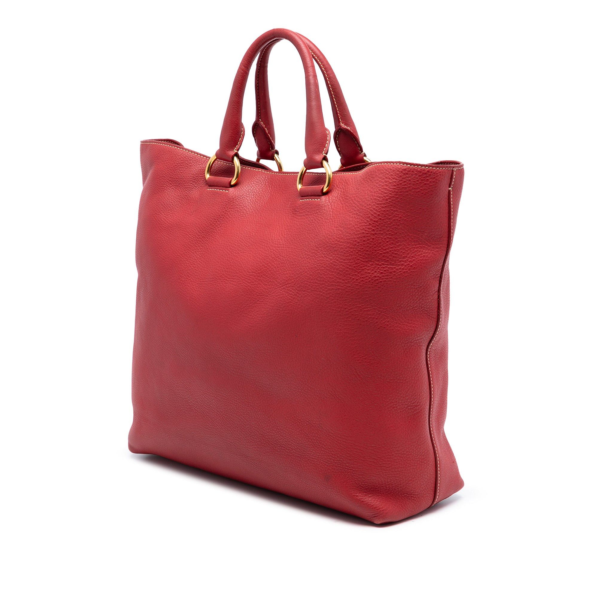 Prada Vitello Daino Open Convertible Tote Size ONE SIZE - 2 Thumbnail