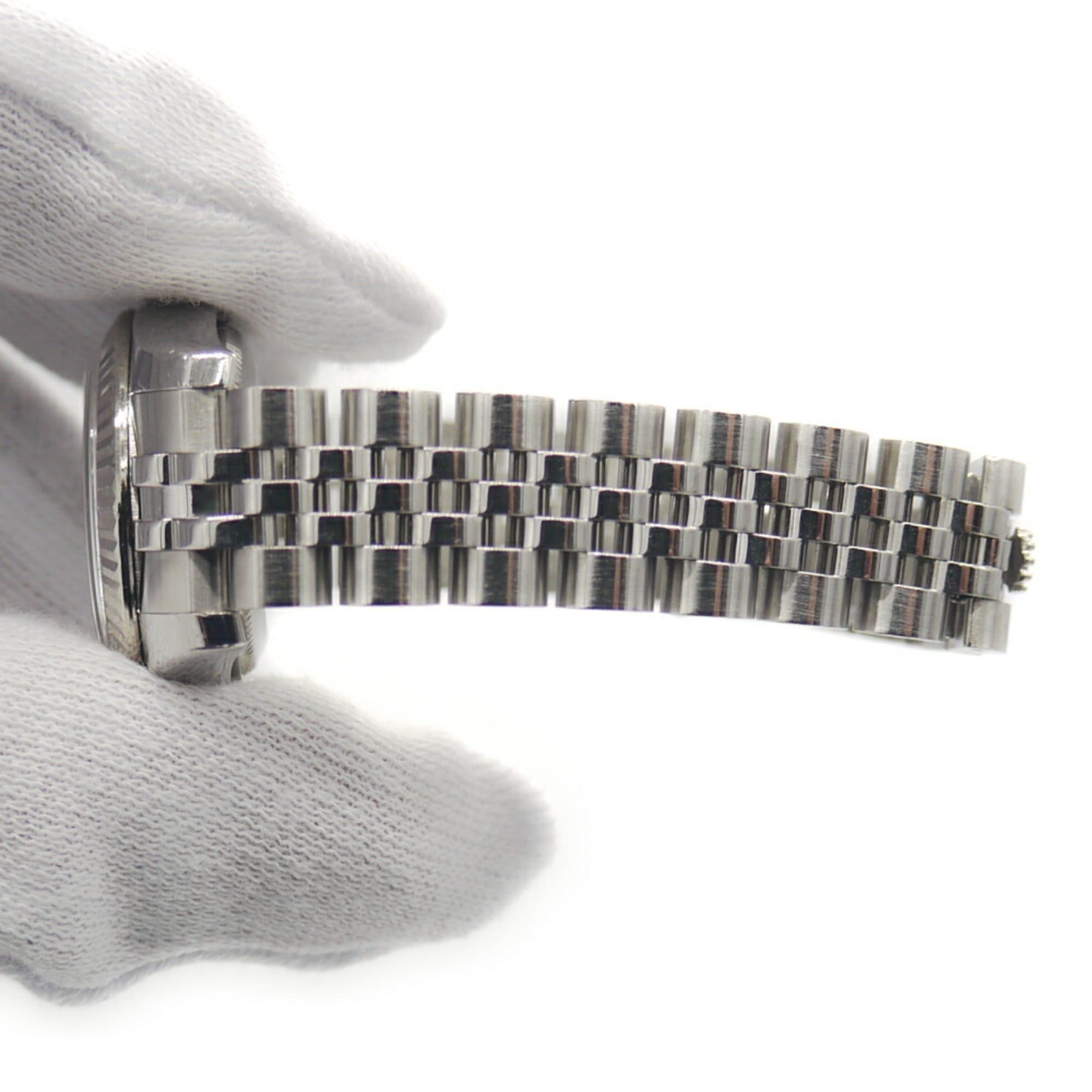 Rolex ROLEX Datejust 179174G (D-serial number), Automatic, 10-diamond setting, Computer dial, Ladies' watch. Size ONE SIZE - 4 Thumbnail