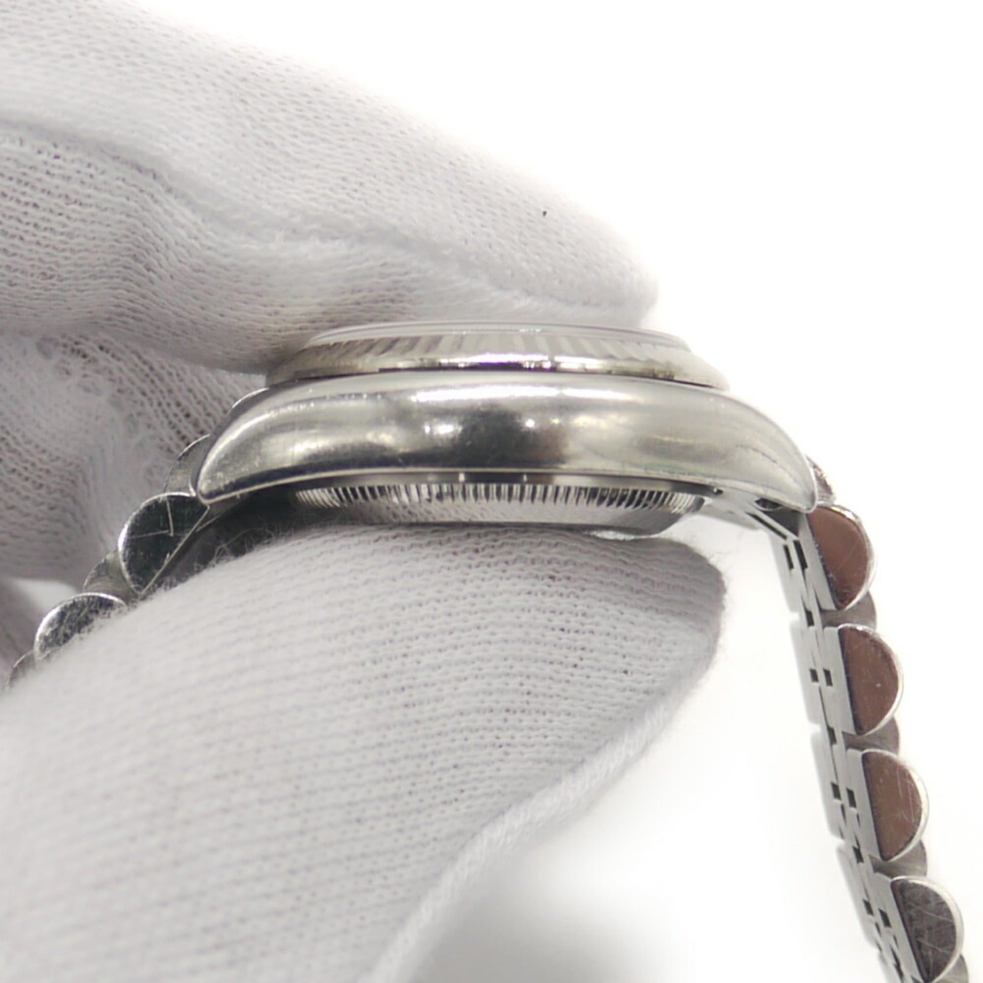 Rolex ROLEX Datejust 179174G (D-serial number), Automatic, 10-diamond setting, Computer dial, Ladies' watch. Size ONE SIZE - 6 Thumbnail