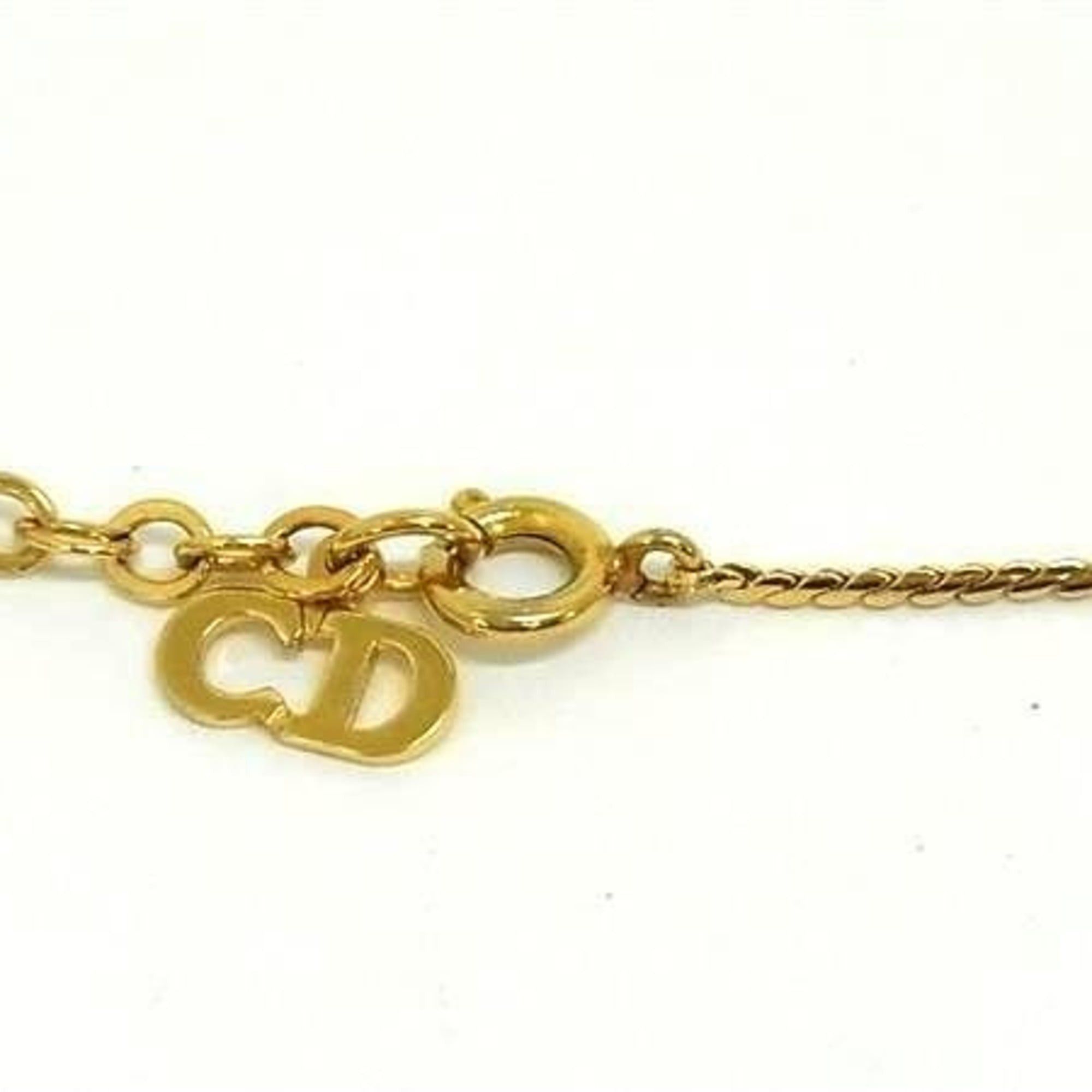 Dior Christian Dior necklace, gold metal, for women. Size ONE SIZE - 3 Thumbnail