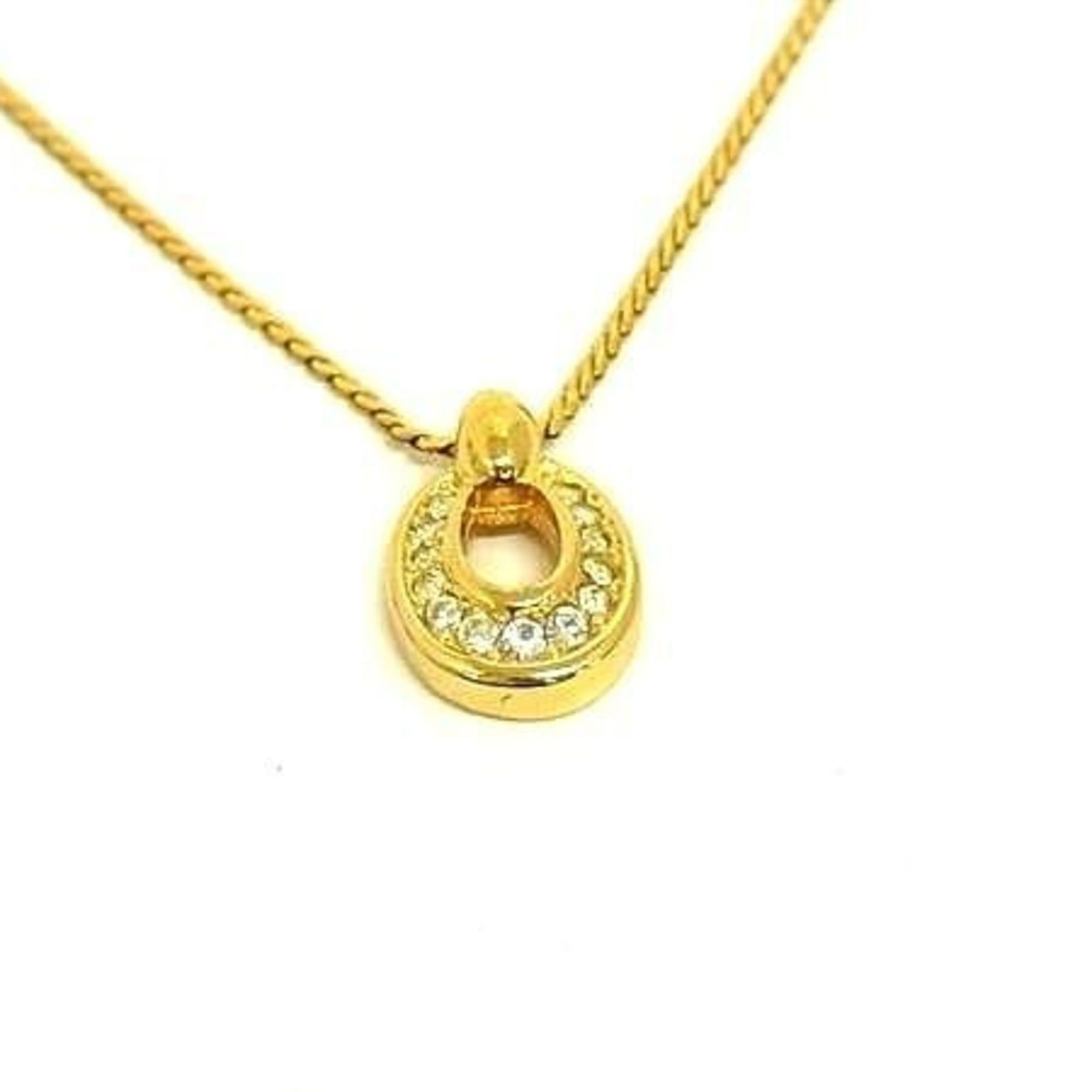 Dior Christian Dior necklace, gold metal, for women. Size ONE SIZE - 2 Thumbnail