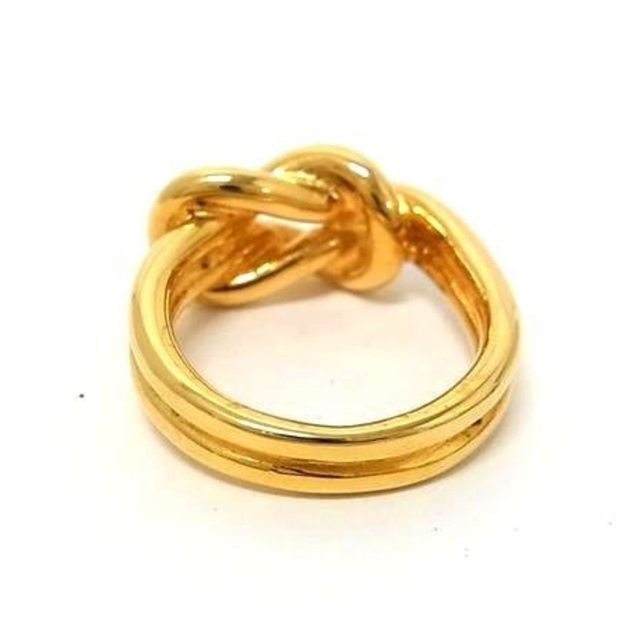 Hermes Hermes Scarf Ring Atame Gold Metal Women's Size ONE SIZE - 2 Thumbnail
