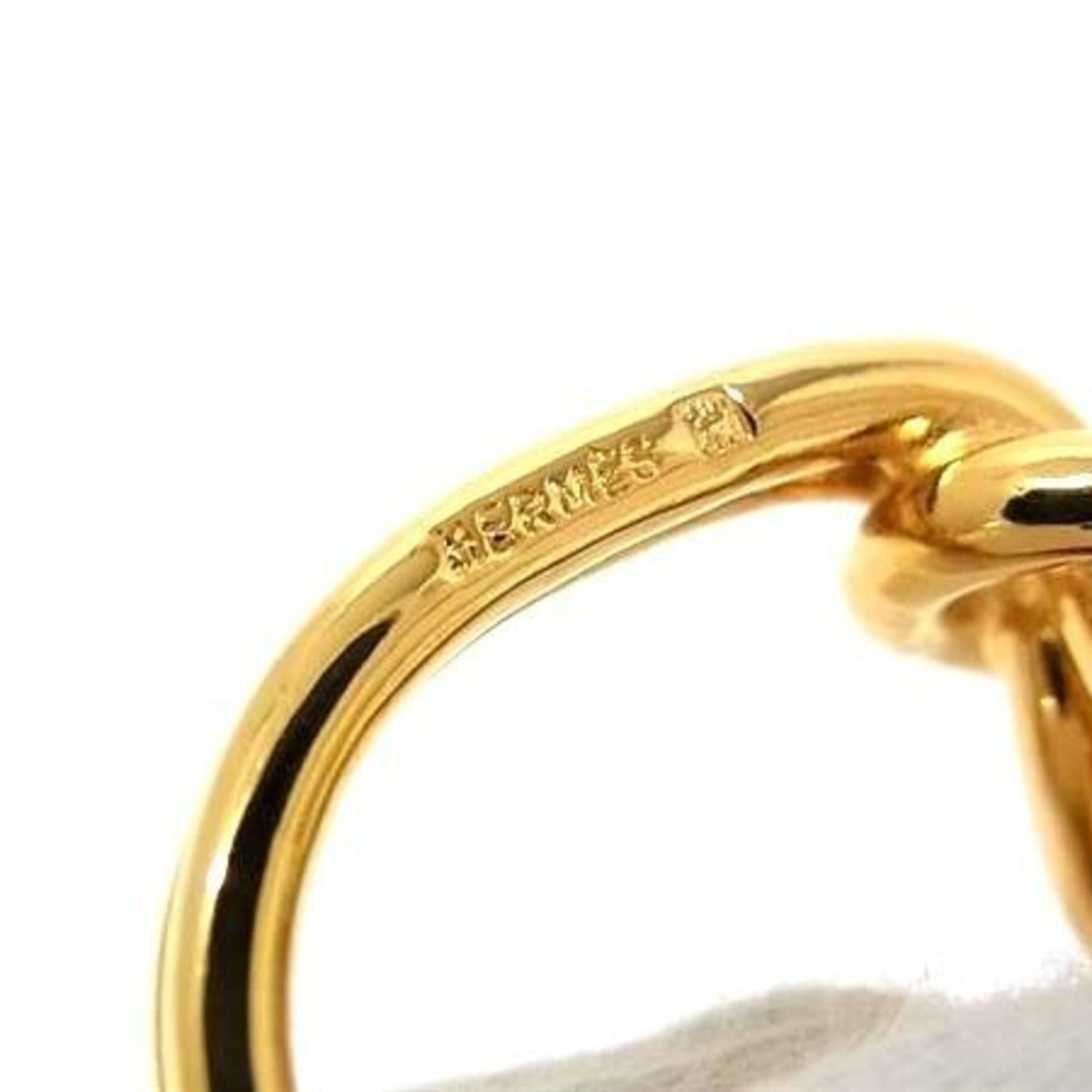 Hermes Hermes Scarf Ring Atame Gold Metal Women's Size ONE SIZE - 3 Thumbnail