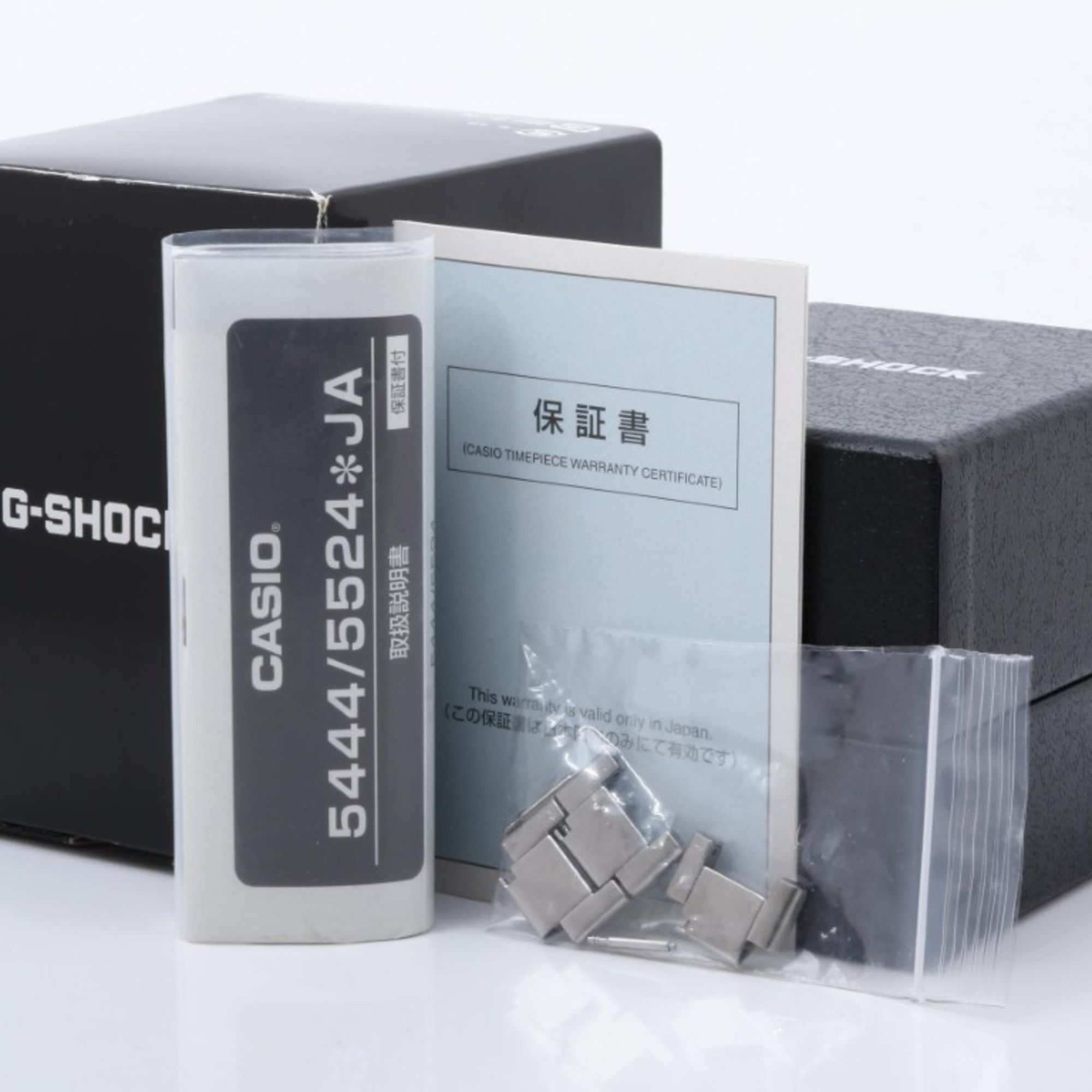 Casio CASIO G-SHOCK GSTEEL GSTW100D1A2JF Black Silver Stainless Steel Men's Watch Size ONE SIZE - 8 Thumbnail