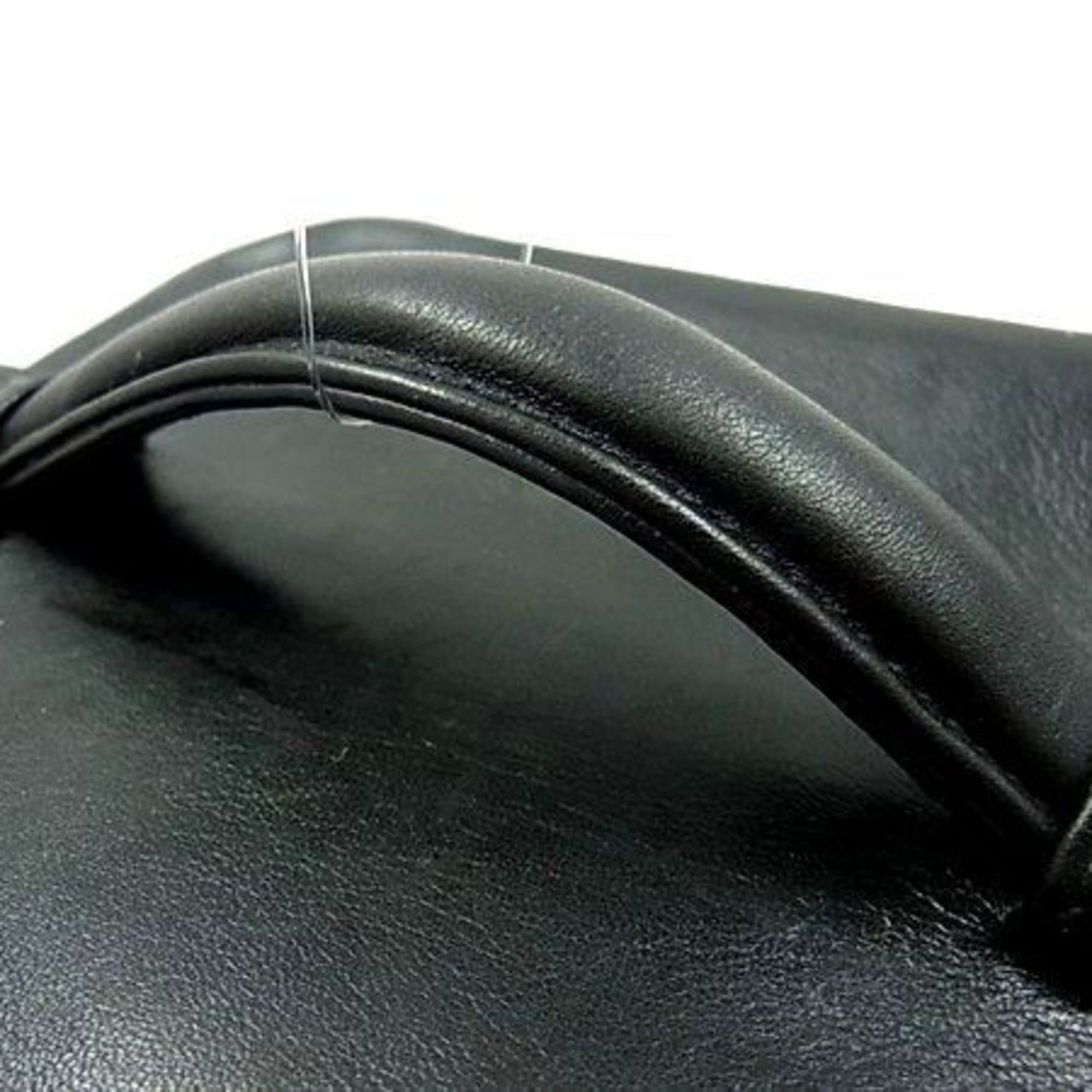 Chanel Chanel Handbag Vanity Bicolore A01619 Black Lambskin Women's Coco Mark Matelassé Size ONE SIZE - 2 Thumbnail