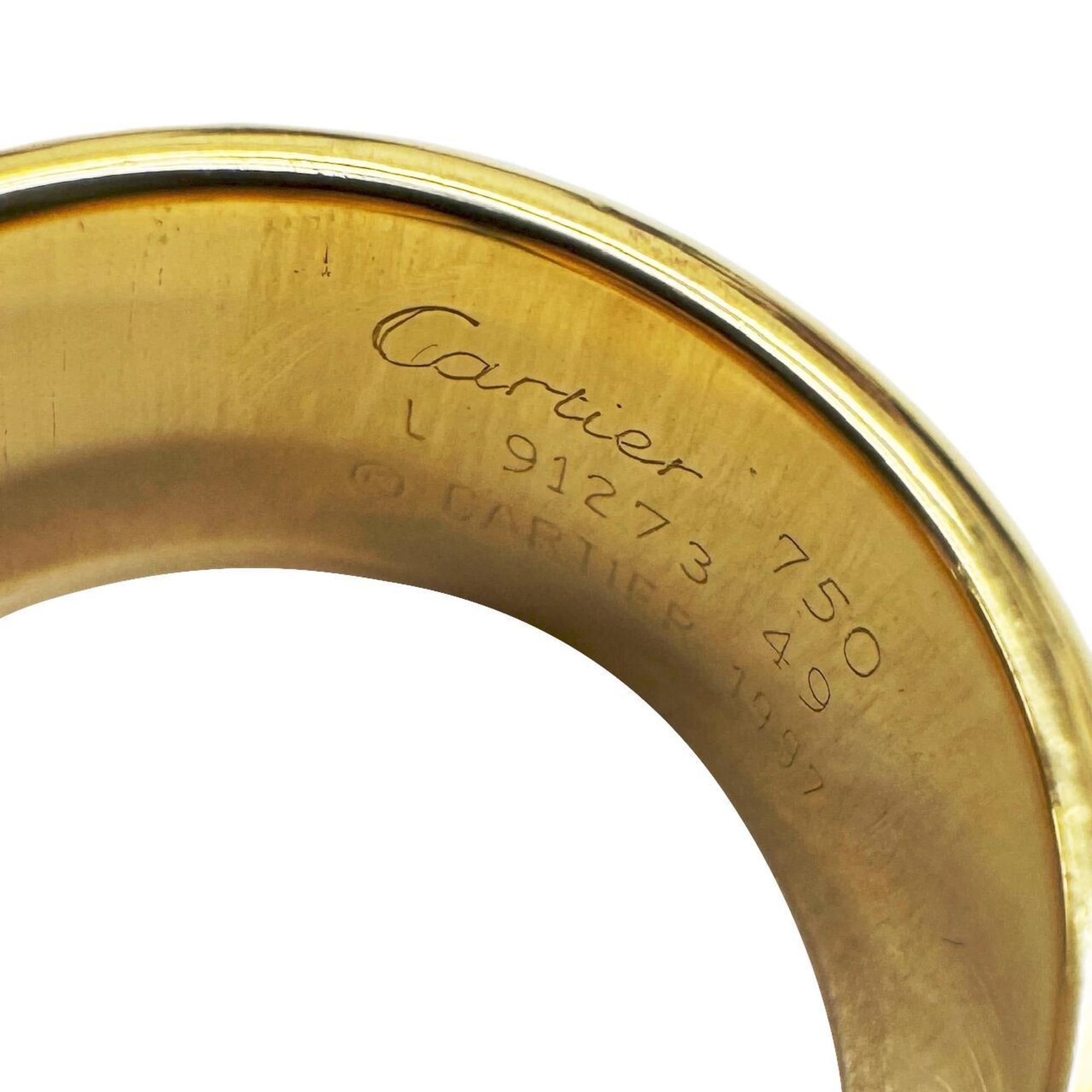 Cartier Cartier 2C Ring, Three-Color, 18K Yellow Gold, Pink White Size 49, Women's Ring Size ONE SIZE - 6 Thumbnail