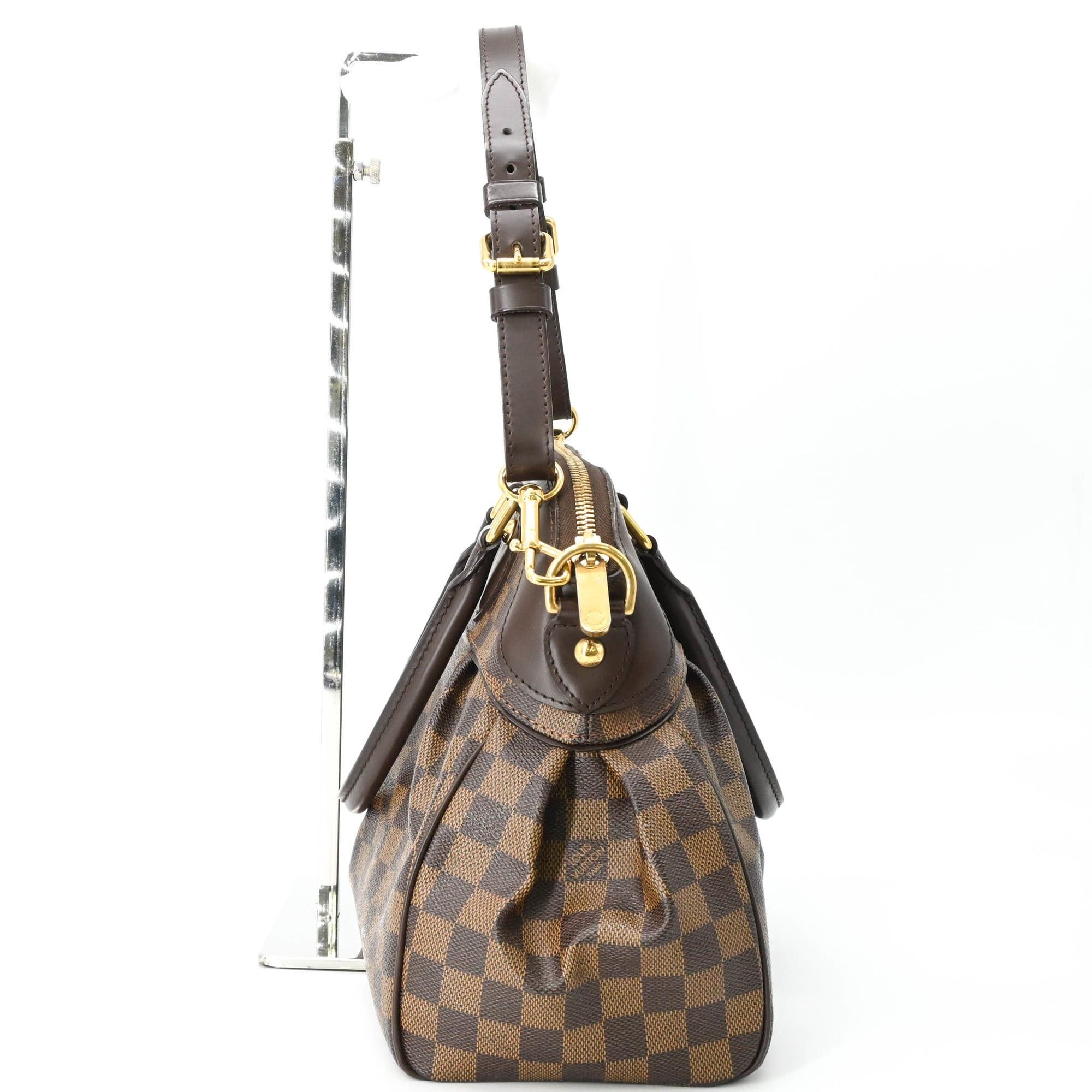 Louis Vuitton LOUIS VUITTON Trevi GM Ebene Damier Brown Shoulder Bag Handbag N51998 Size ONE SIZE - 4 Thumbnail