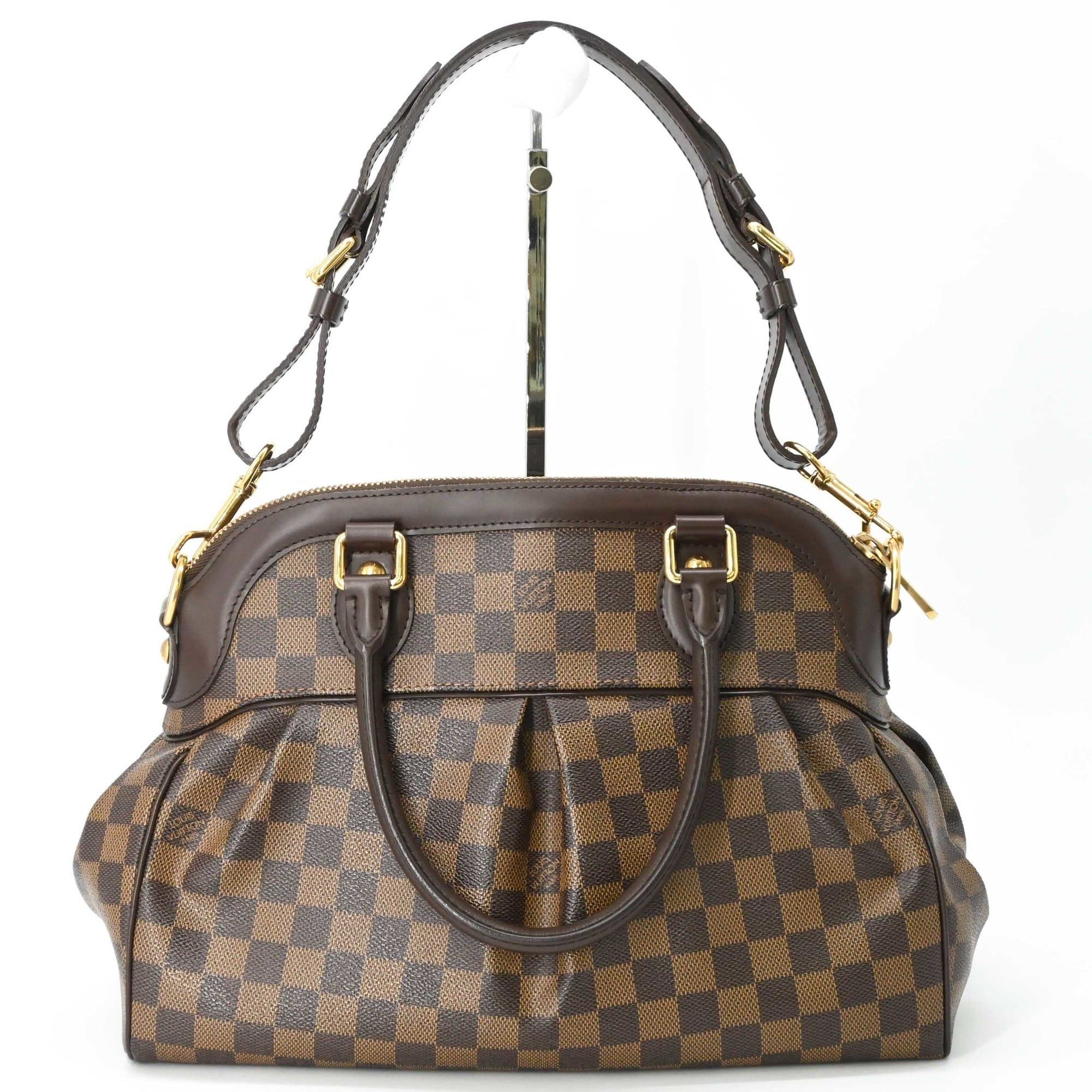 Louis Vuitton LOUIS VUITTON Trevi GM Ebene Damier Brown Shoulder Bag Handbag N51998 Size ONE SIZE - 2 Thumbnail