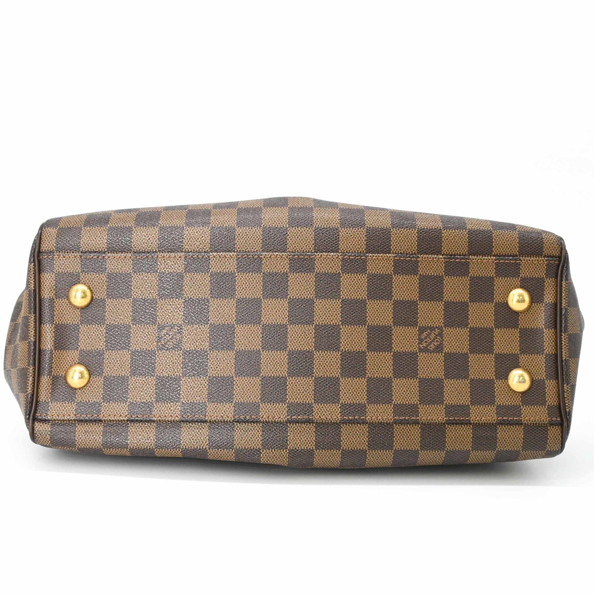 Louis Vuitton LOUIS VUITTON Trevi GM Ebene Damier Brown Shoulder Bag Handbag N51998 Size ONE SIZE - 5 Thumbnail