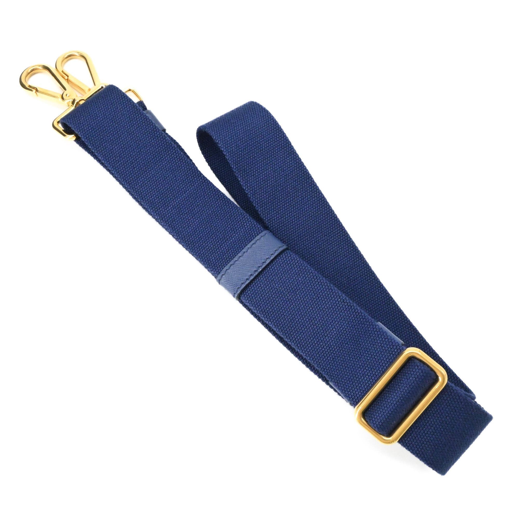 Prada PRADA Canapa Tote Bag Shoulder Handbag Canvas Blue Women's 1BG439 Size ONE SIZE - 19 Thumbnail