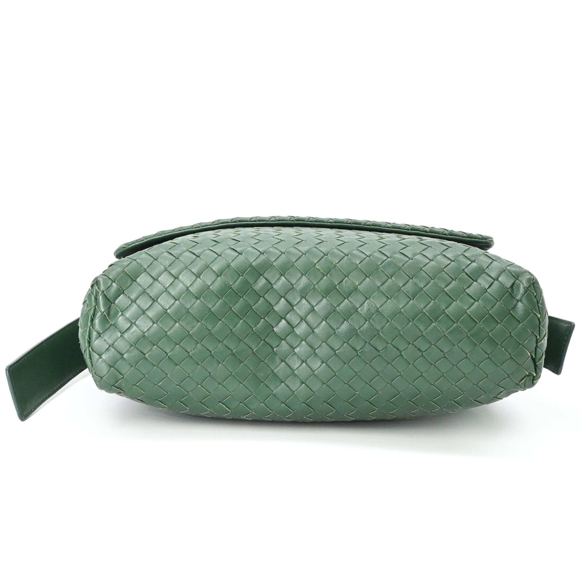 Bottega Veneta BOTTEGA VENETA Intrecciato Crossbody Shoulder Bag, Green Size ONE SIZE - 5 Thumbnail