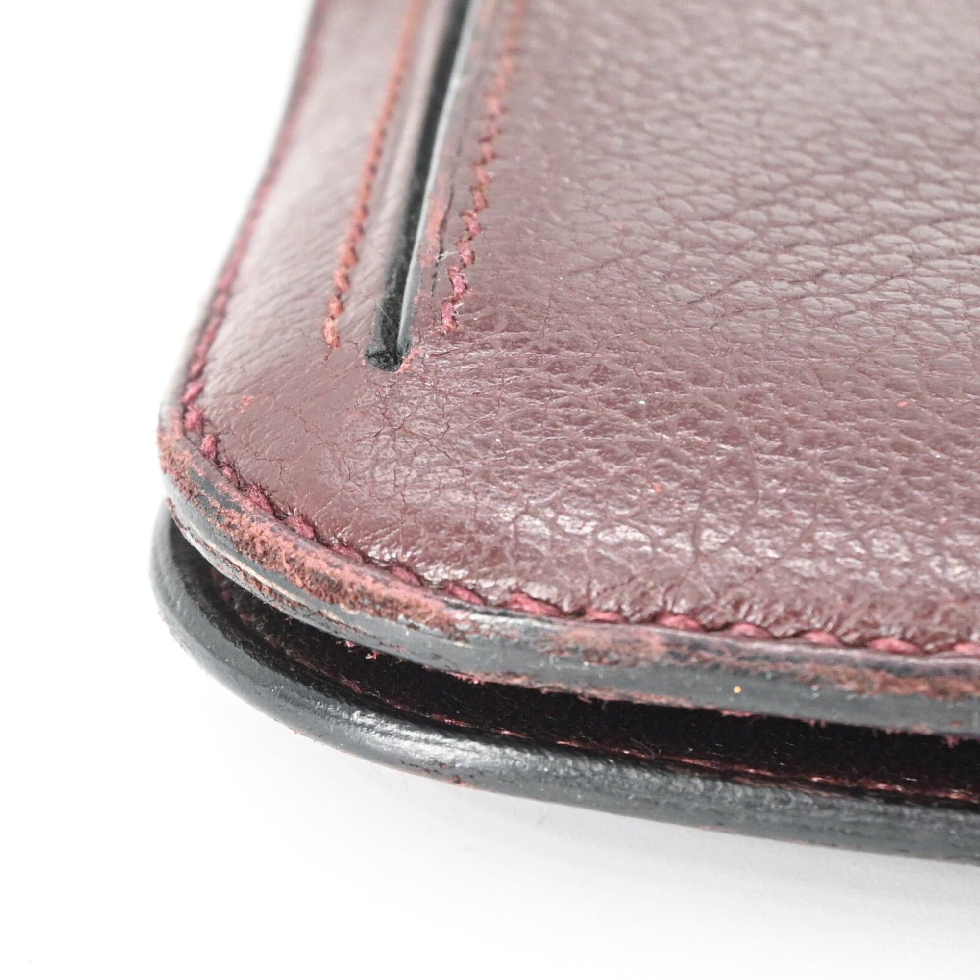 Hermes HERMES Dogon Long Wallet, Taurillon Clemence Leather, Brown, Women's, Silver Hardware, □R Stamp Size ONE SIZE - 13 Thumbnail