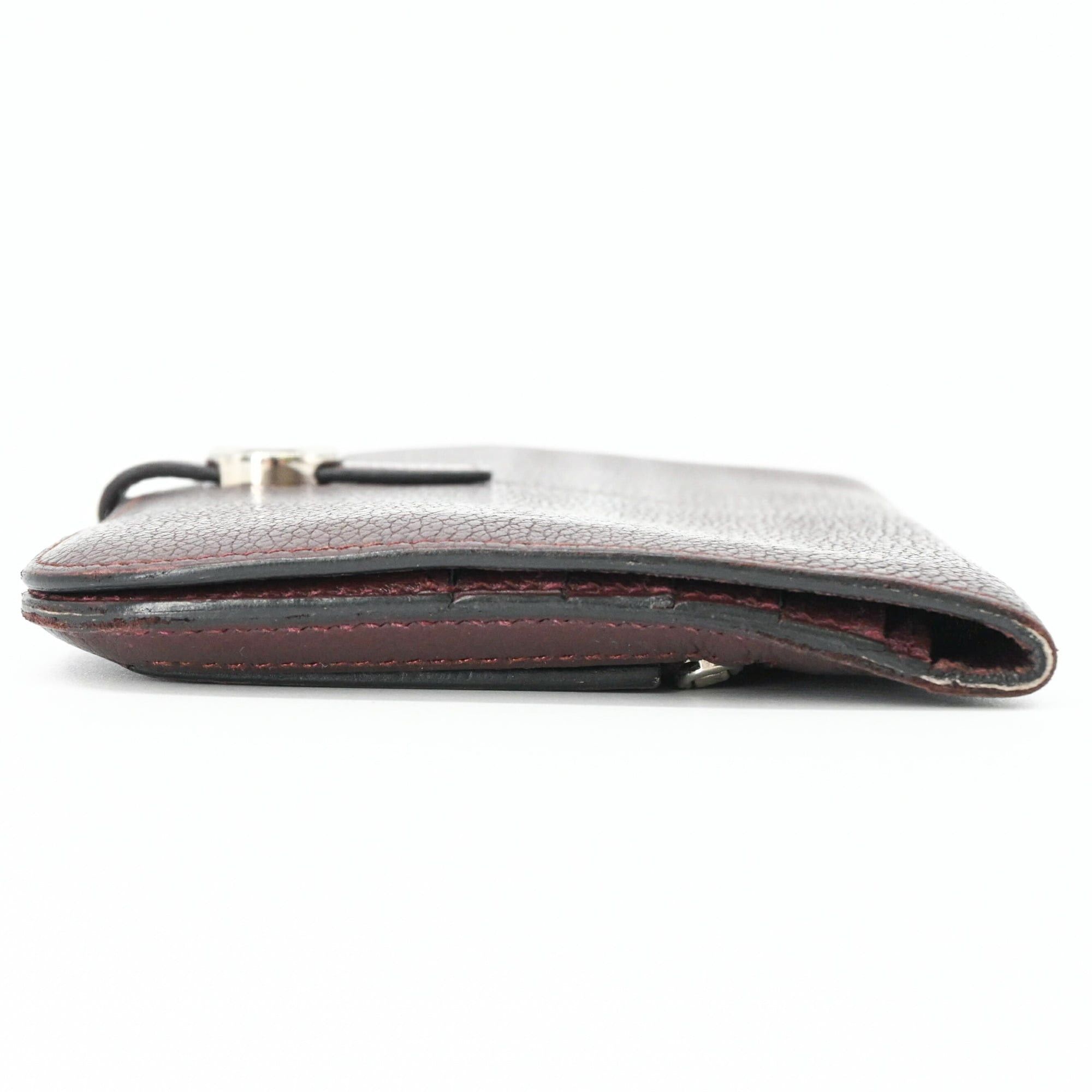 Hermes HERMES Dogon Long Wallet, Taurillon Clemence Leather, Brown, Women's, Silver Hardware, □R Stamp Size ONE SIZE - 3 Thumbnail