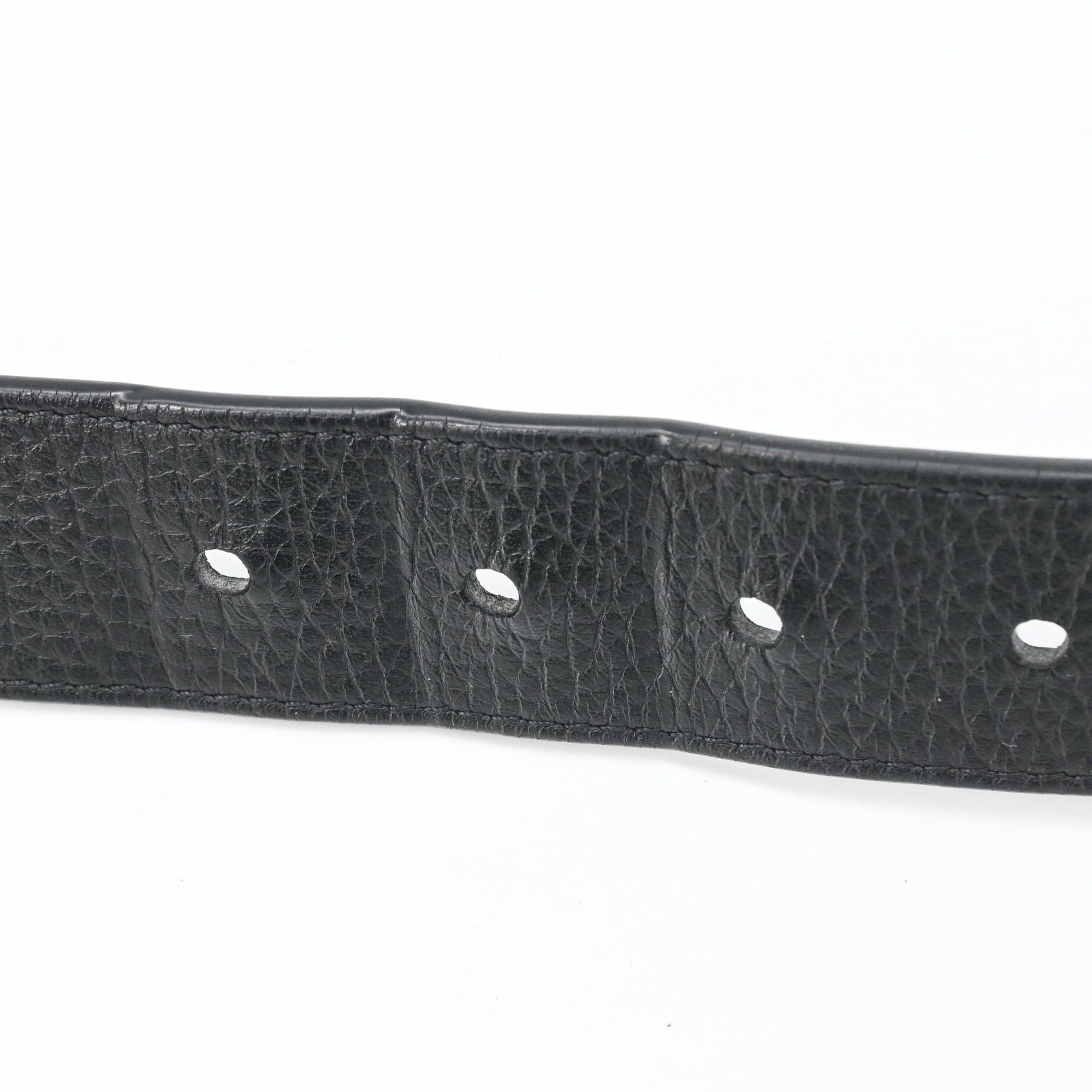 Louis Vuitton Louis Vuitton Belt Pont Neuf Taurillon Leather 34mm Black M8202 Size ONE SIZE - 13 Thumbnail