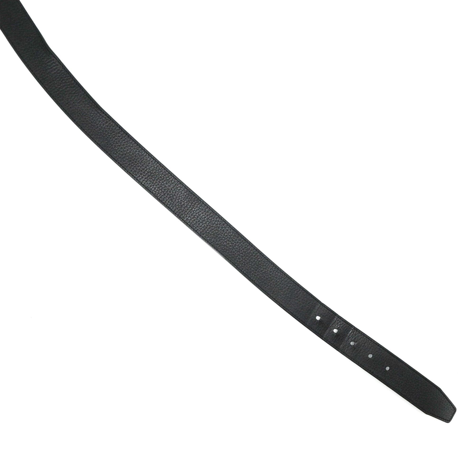 Louis Vuitton Louis Vuitton Belt Pont Neuf Taurillon Leather 34mm Black M8202 Size ONE SIZE - 9 Thumbnail