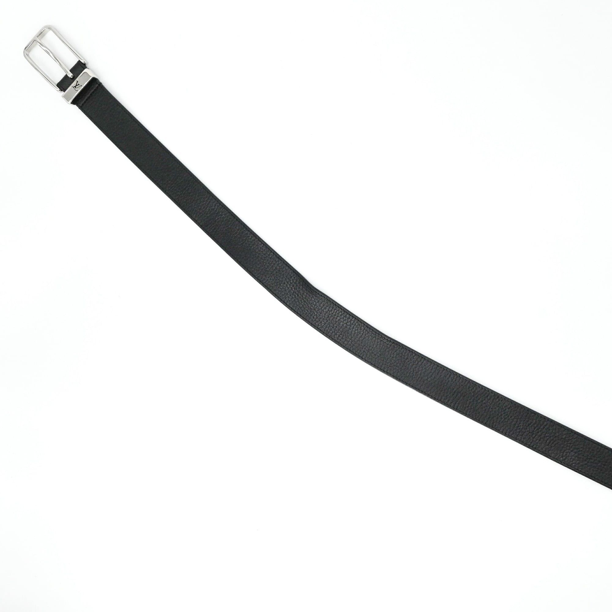 Louis Vuitton Louis Vuitton Belt Pont Neuf Taurillon Leather 34mm Black M8202 Size ONE SIZE - 8 Thumbnail