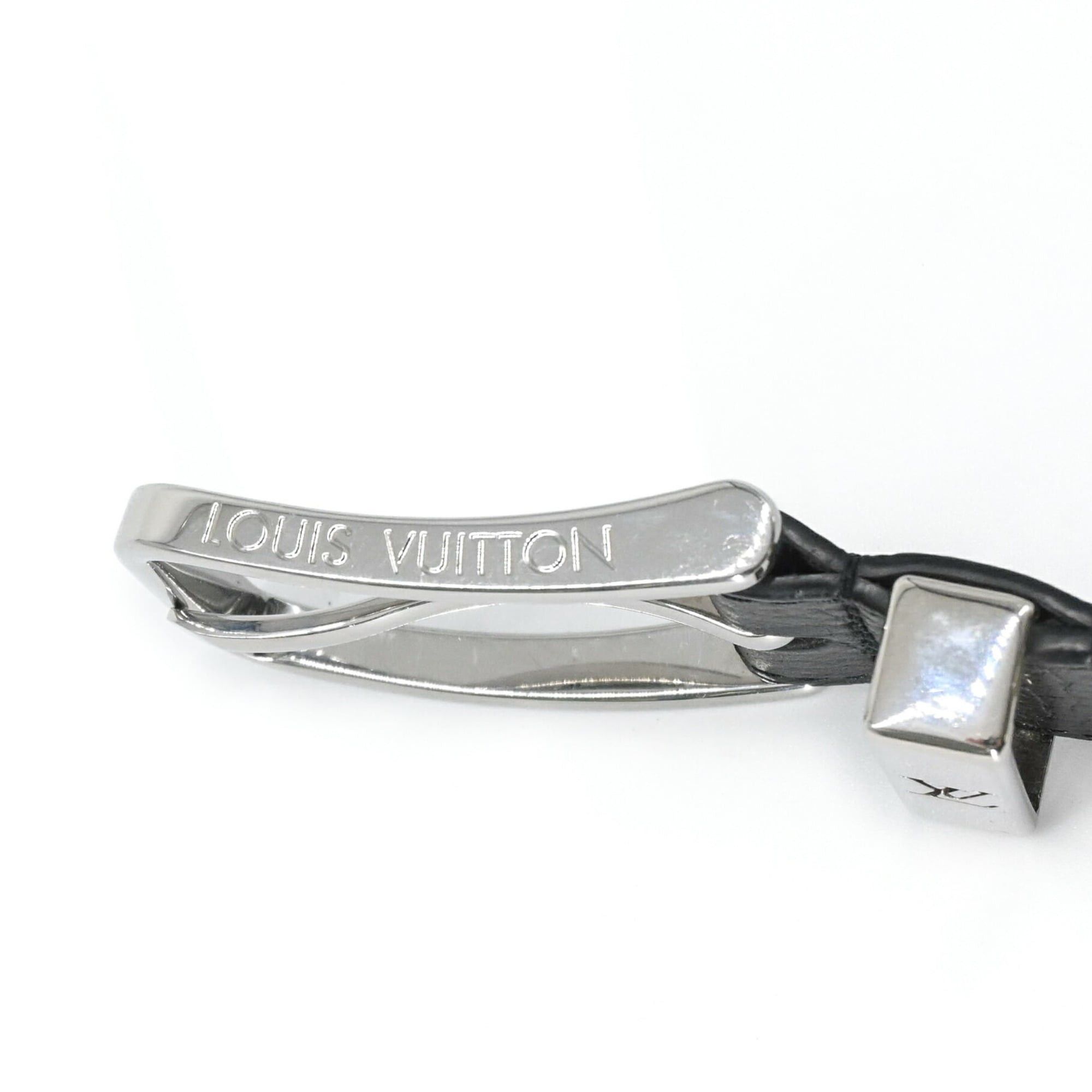 Louis Vuitton Louis Vuitton Belt Pont Neuf Taurillon Leather 34mm Black M8202 Size ONE SIZE - 5 Thumbnail