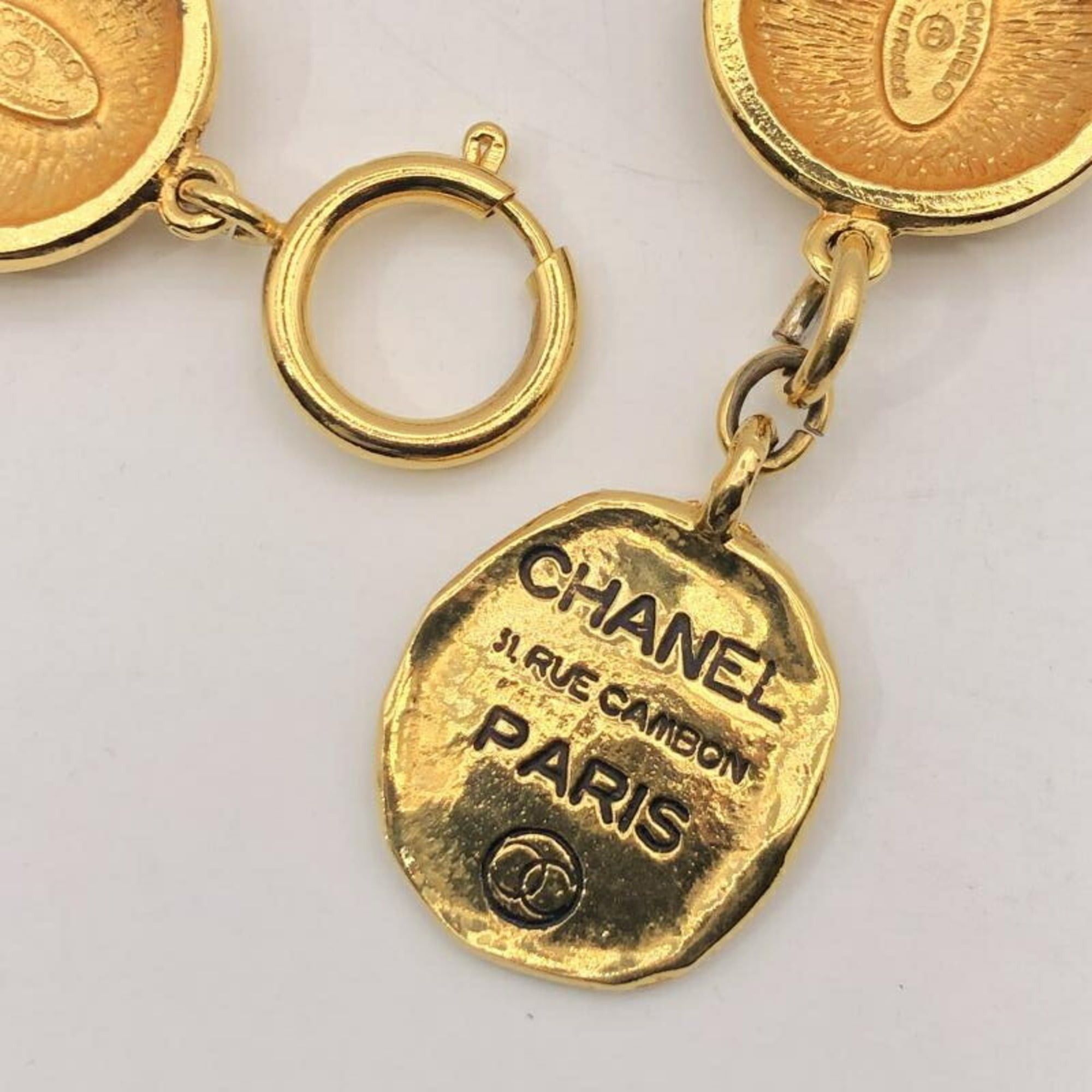 Chanel CHANEL Coco Mark Cambon Plate Bracelet Size ONE SIZE - 4 Thumbnail