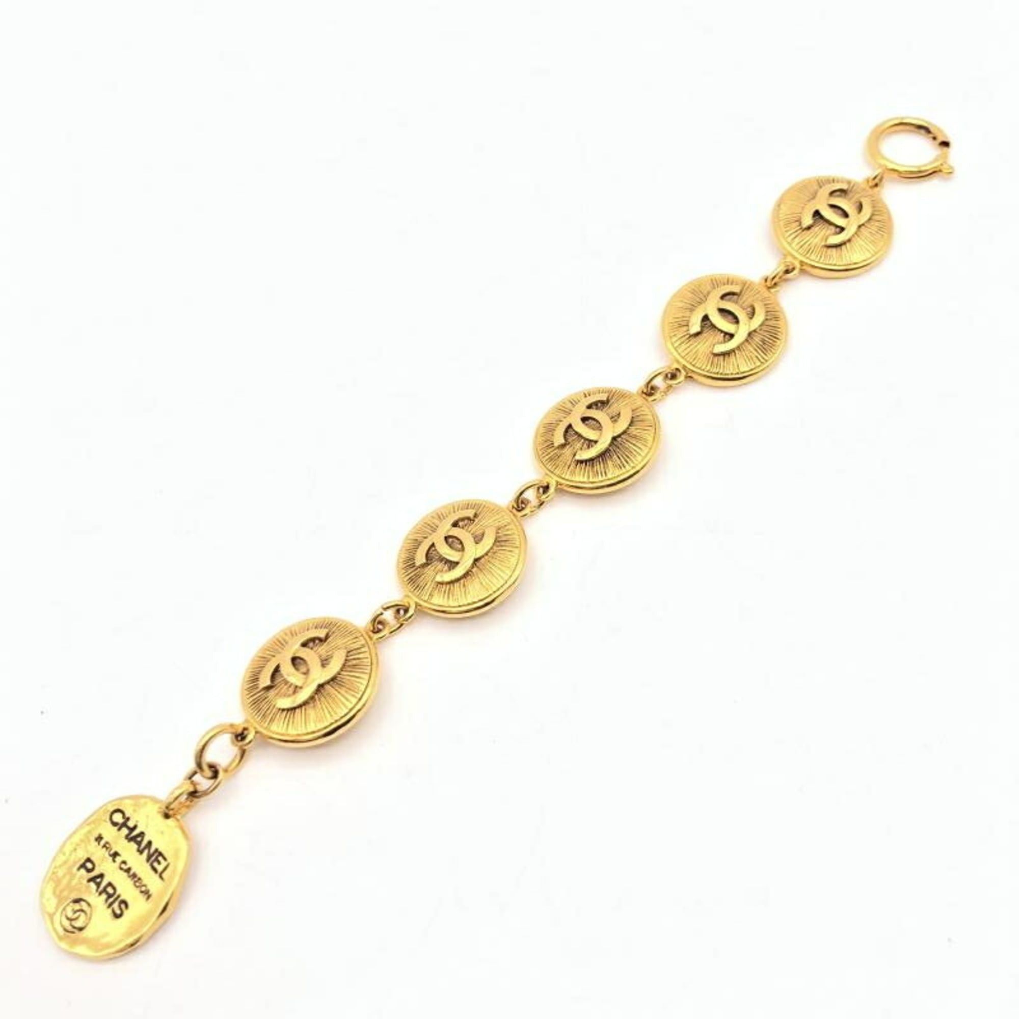 Chanel CHANEL Coco Mark Cambon Plate Bracelet Size ONE SIZE - 2 Thumbnail