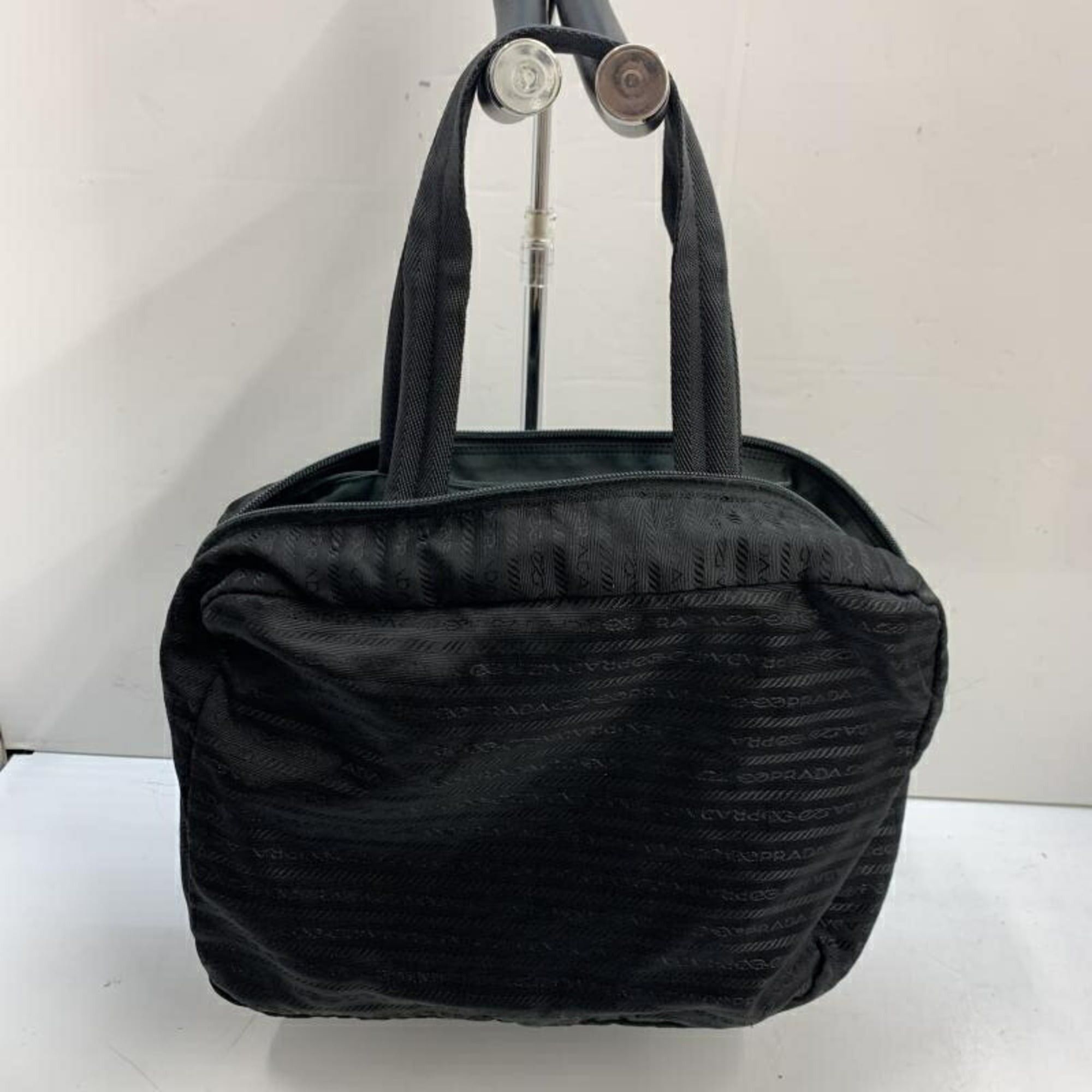 Prada PRADA Triangle Plate Nylon Bag Green Prada Size ONE SIZE - 7 Thumbnail