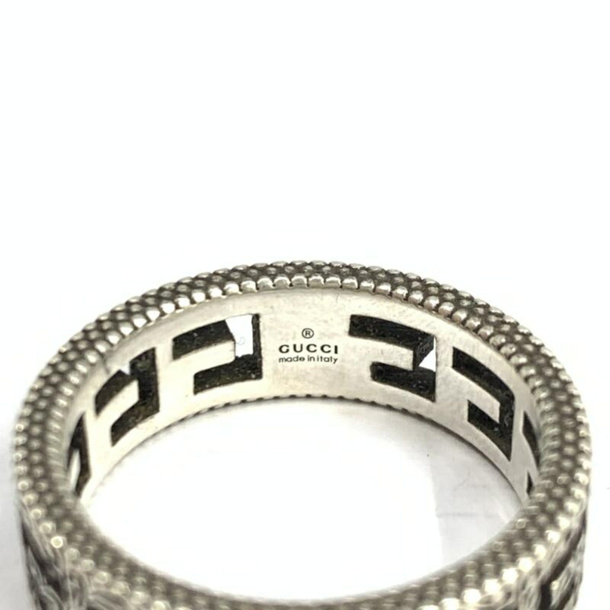 Gucci GUCCI Arabesque Ring, Sterling Silver 925, Size [Size not specified] Size ONE SIZE - 3 Thumbnail