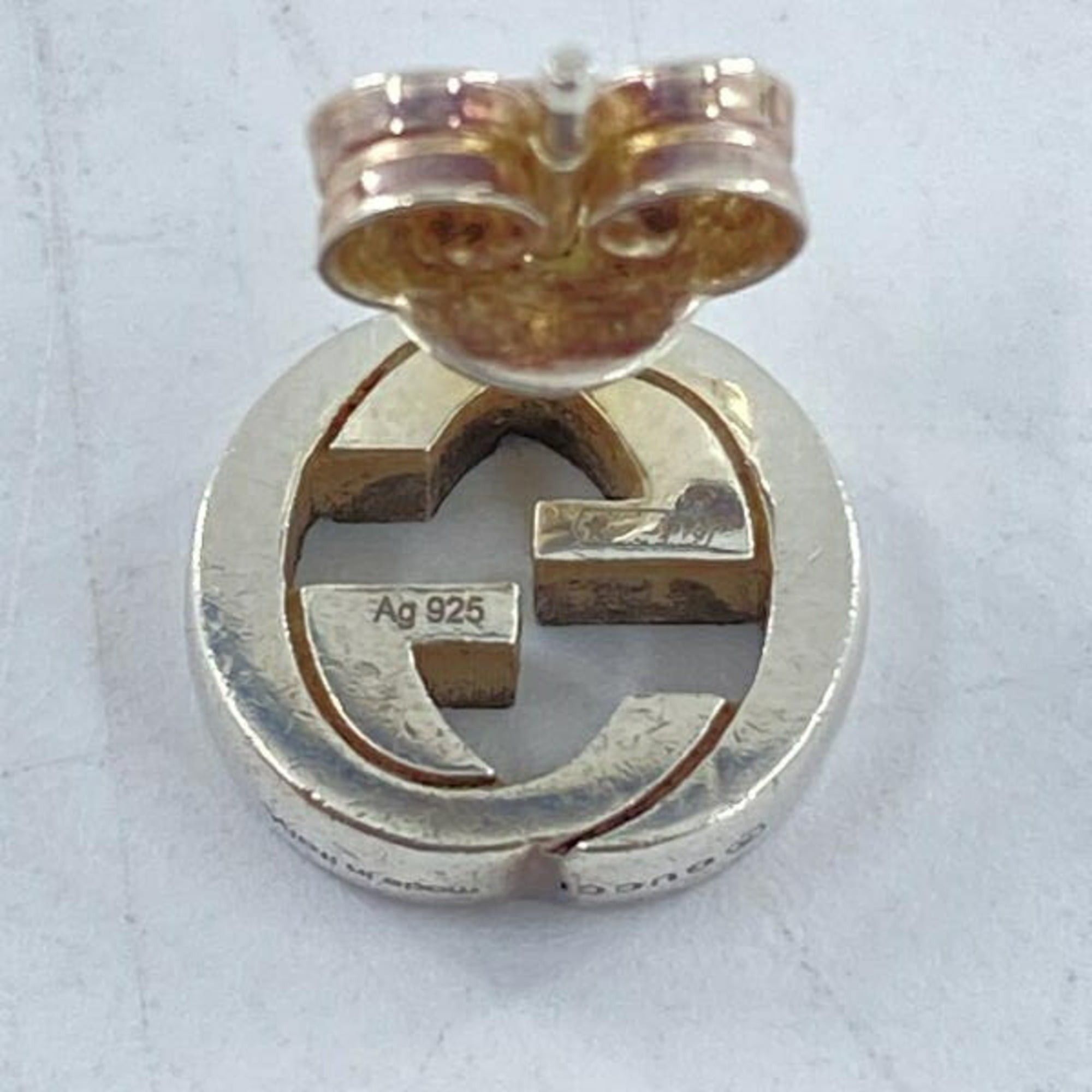 Gucci GUCCI Stud Earrings, Silver, Ag925 Size ONE SIZE - 5 Thumbnail