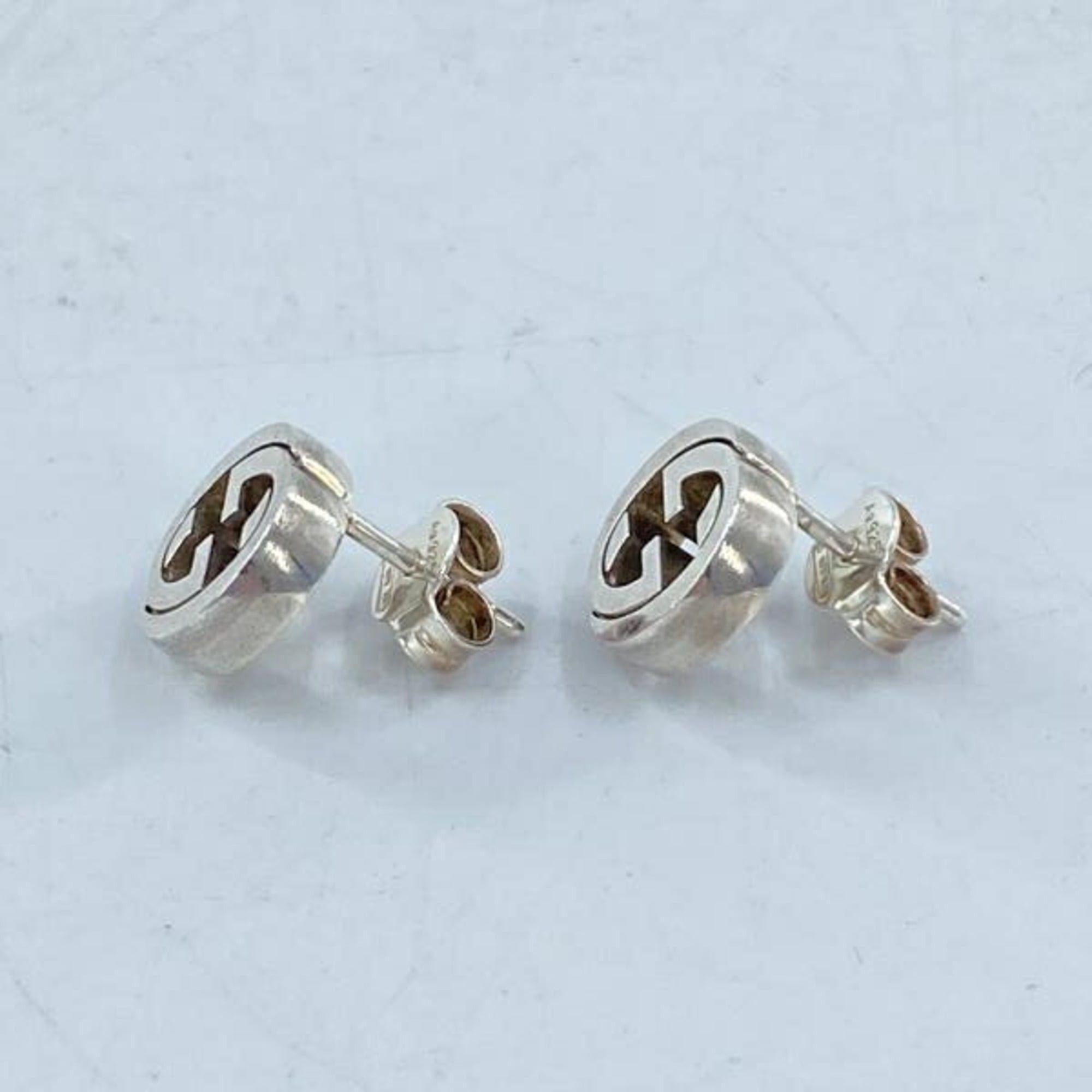 Gucci GUCCI Stud Earrings, Silver, Ag925 Size ONE SIZE - 4 Thumbnail